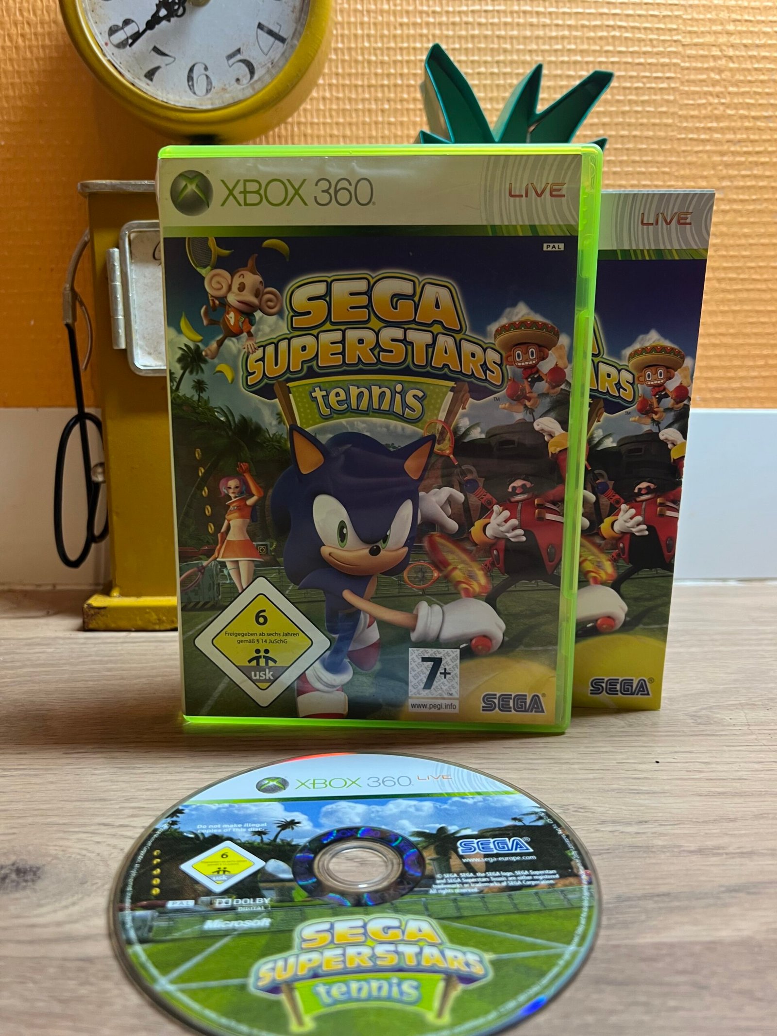Sega Superstars Tennis - Xbox 360 - Bon état - Complet - Pal (1)