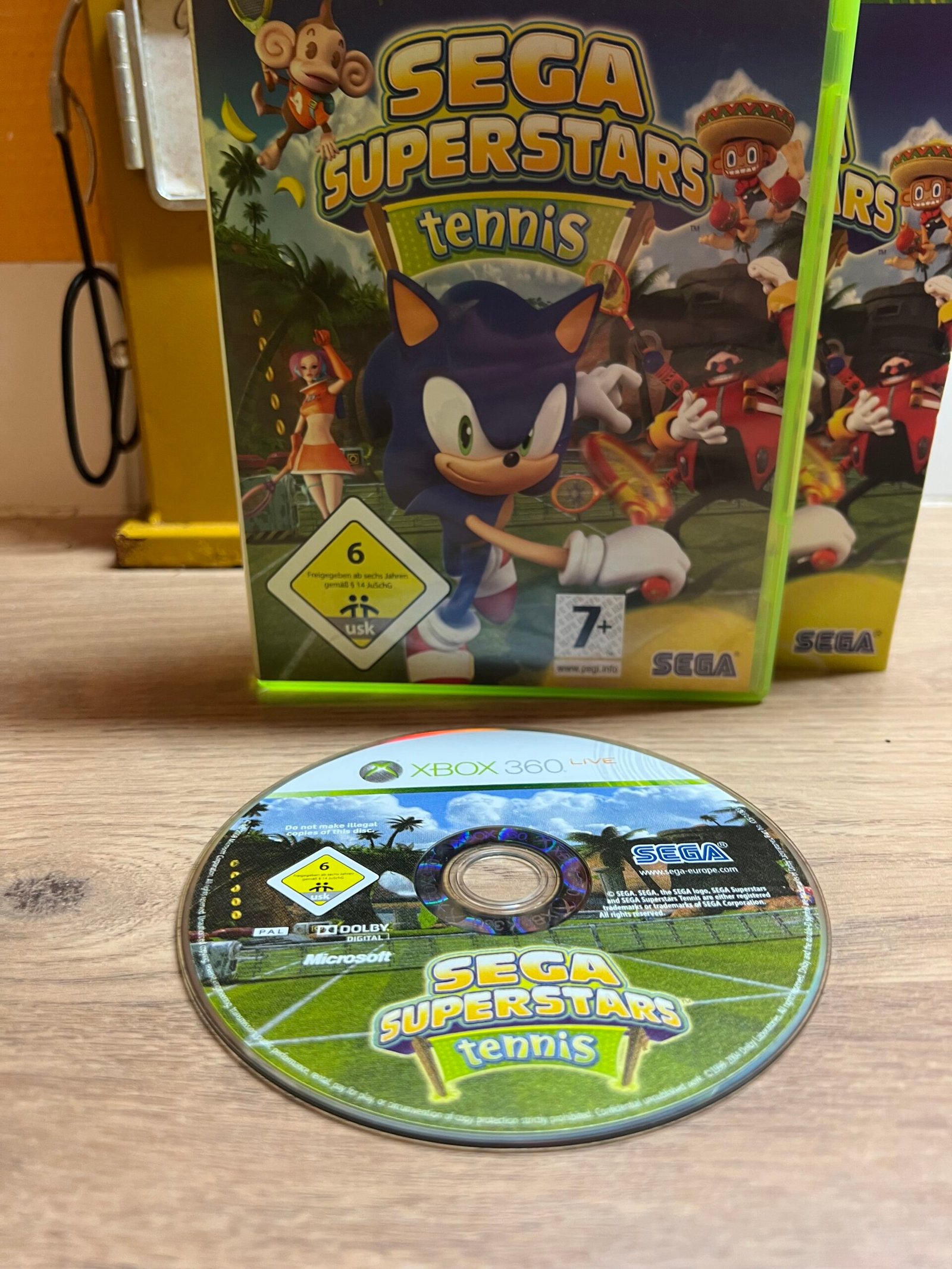 Sega Superstars Tennis - Xbox 360 - Bon état - Complet - Pal (1) – Image 3