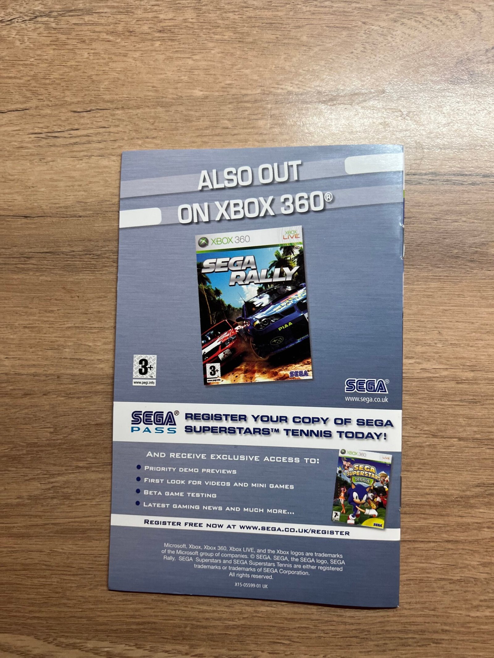 Sega Superstars Tennis - Xbox 360 - Bon état - Complet - Pal (1) – Image 5