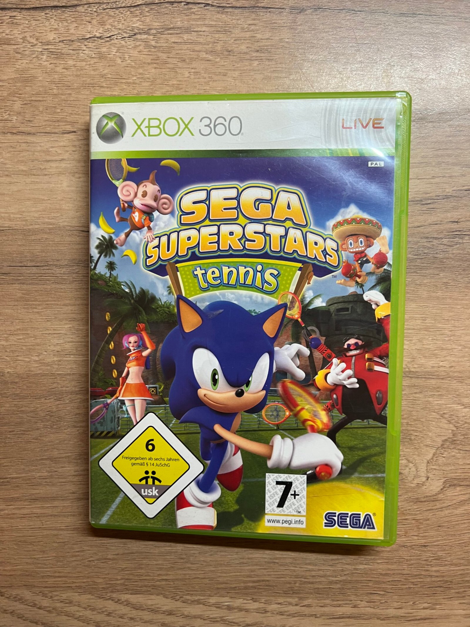 Sega Superstars Tennis - Xbox 360 - Bon état - Complet - Pal (1) – Image 7