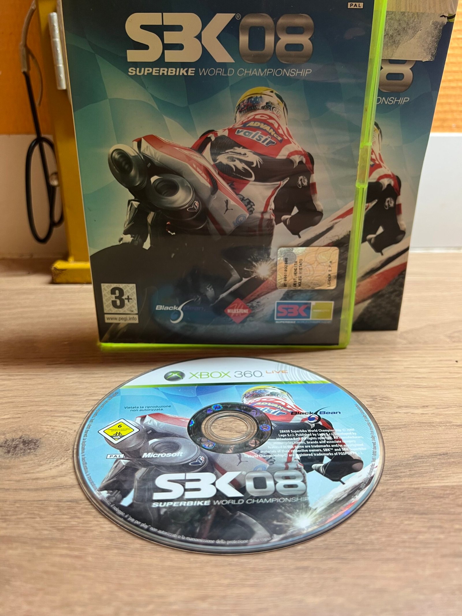 SBK 08 - Xbox 360 - Bon état - Complet - Pal – Image 3