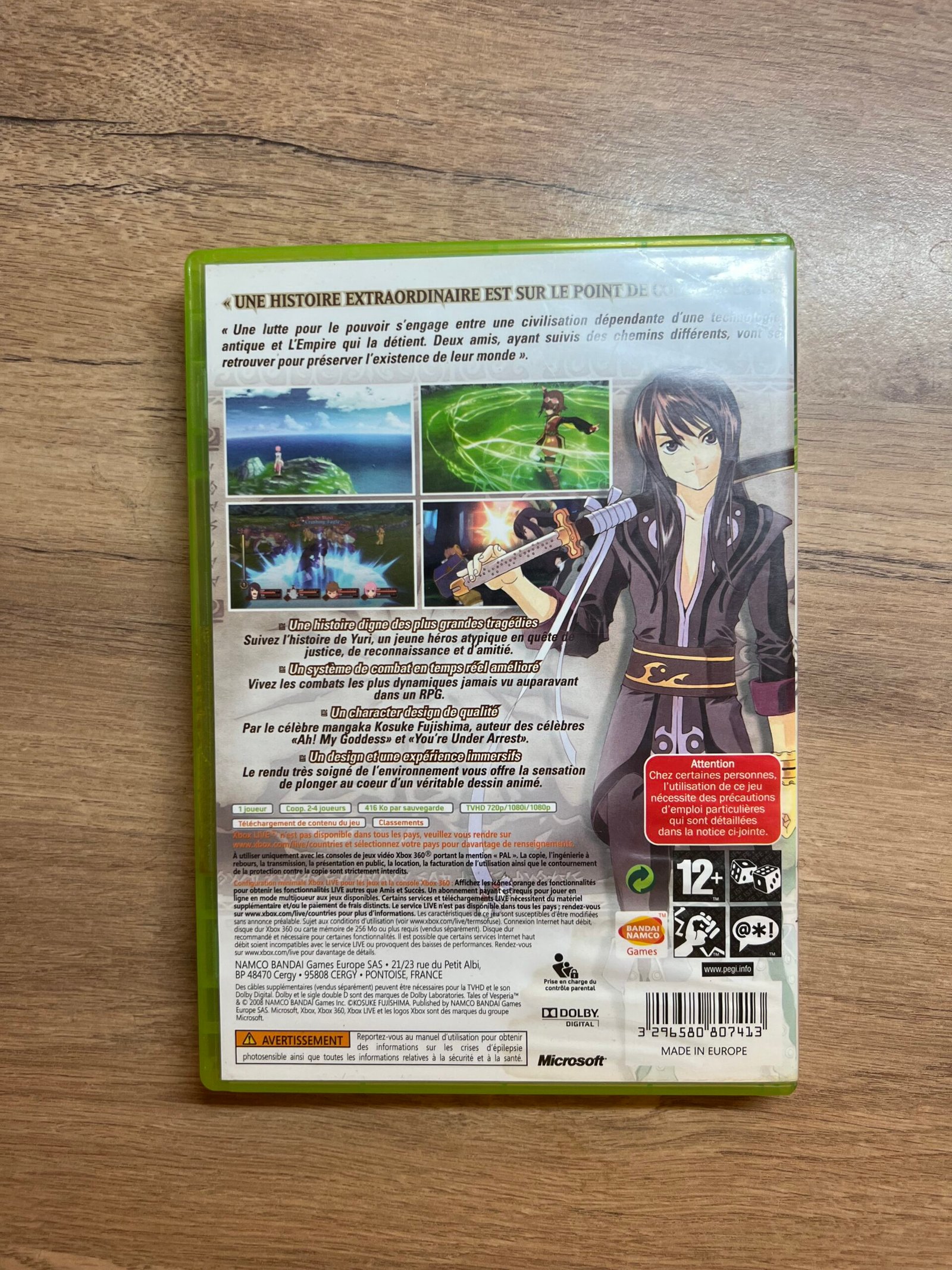 Tales Of Vesperia - Xbox 360 - Bon État - complet - pal – Image 9