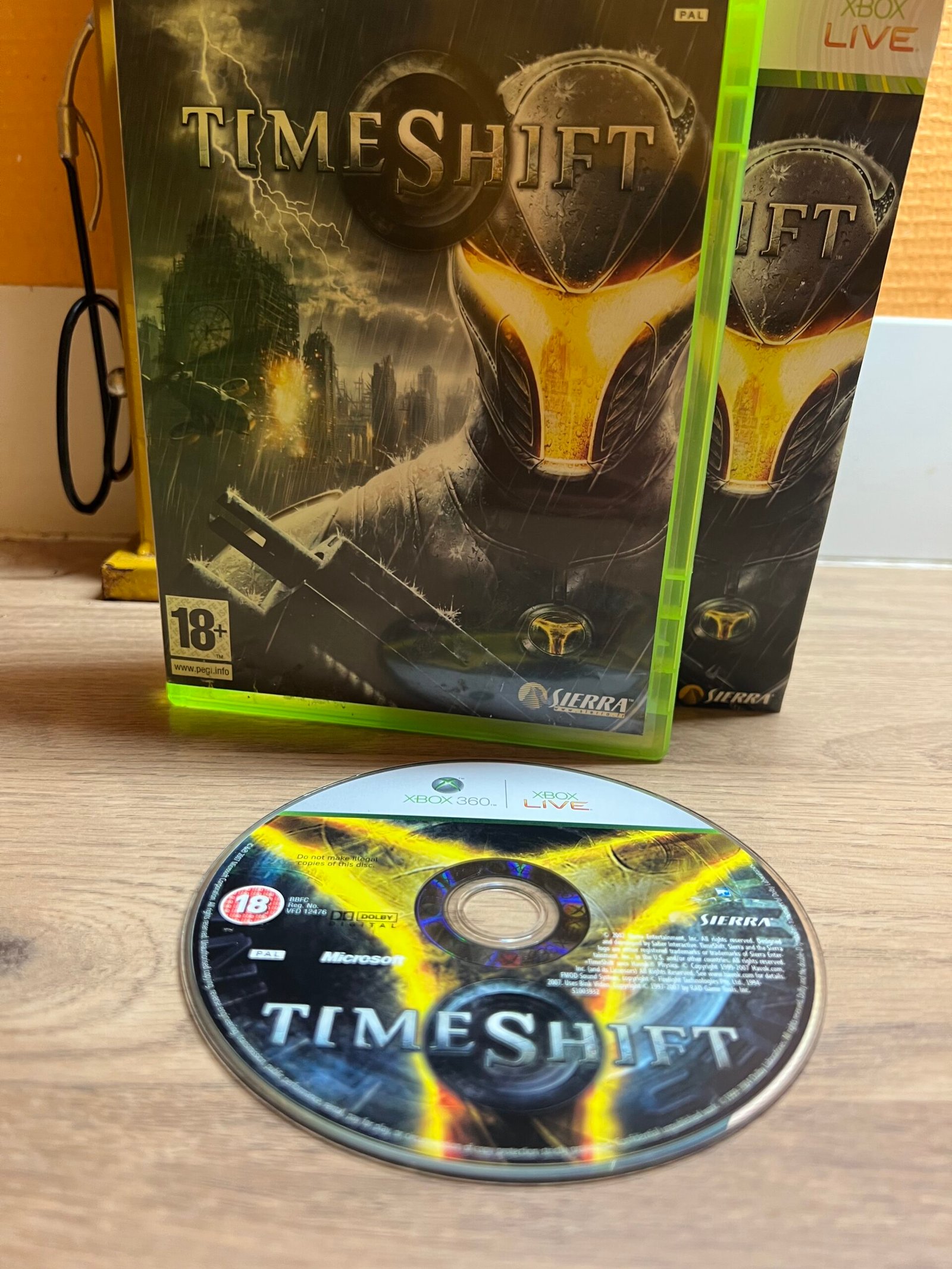 TimeShift - Xbox 360 - Bon état - Complet - PAL – Image 3
