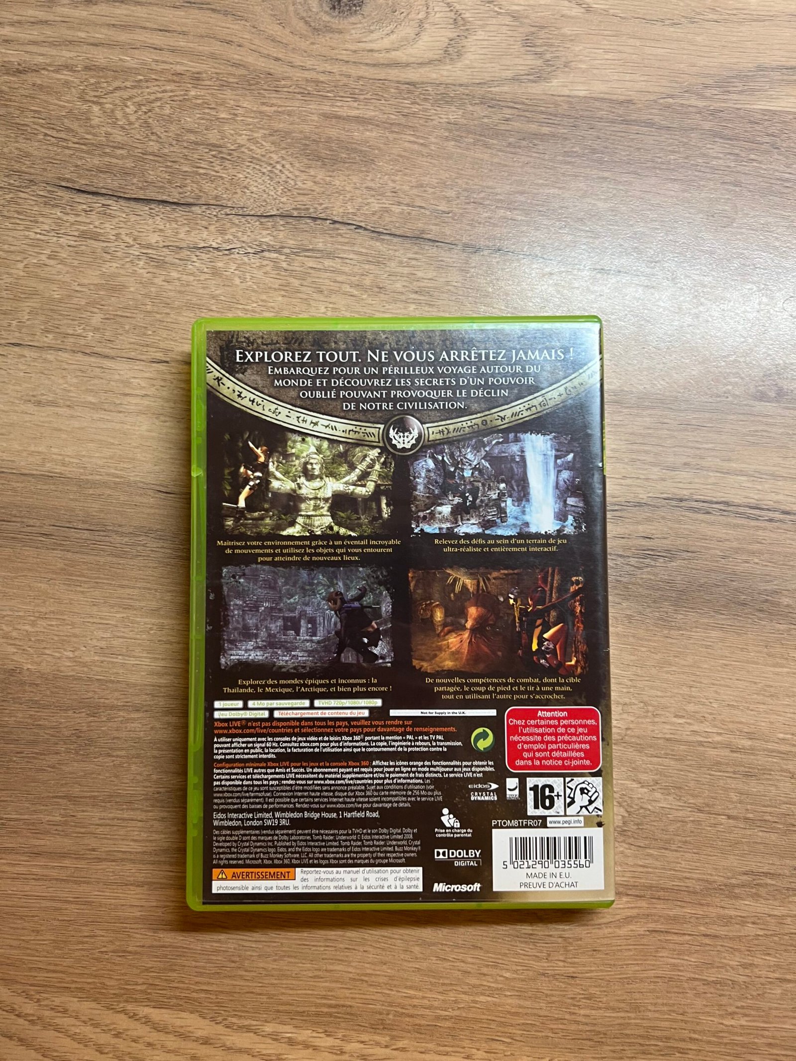 Tomb Raider : Underworld - Xbox 360 - Bon état - Complet - Pal – Image 8