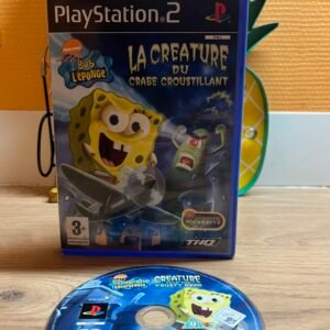 Bob L'éponge : La Créature Du Crabe Croustillant - PS2 - Pal