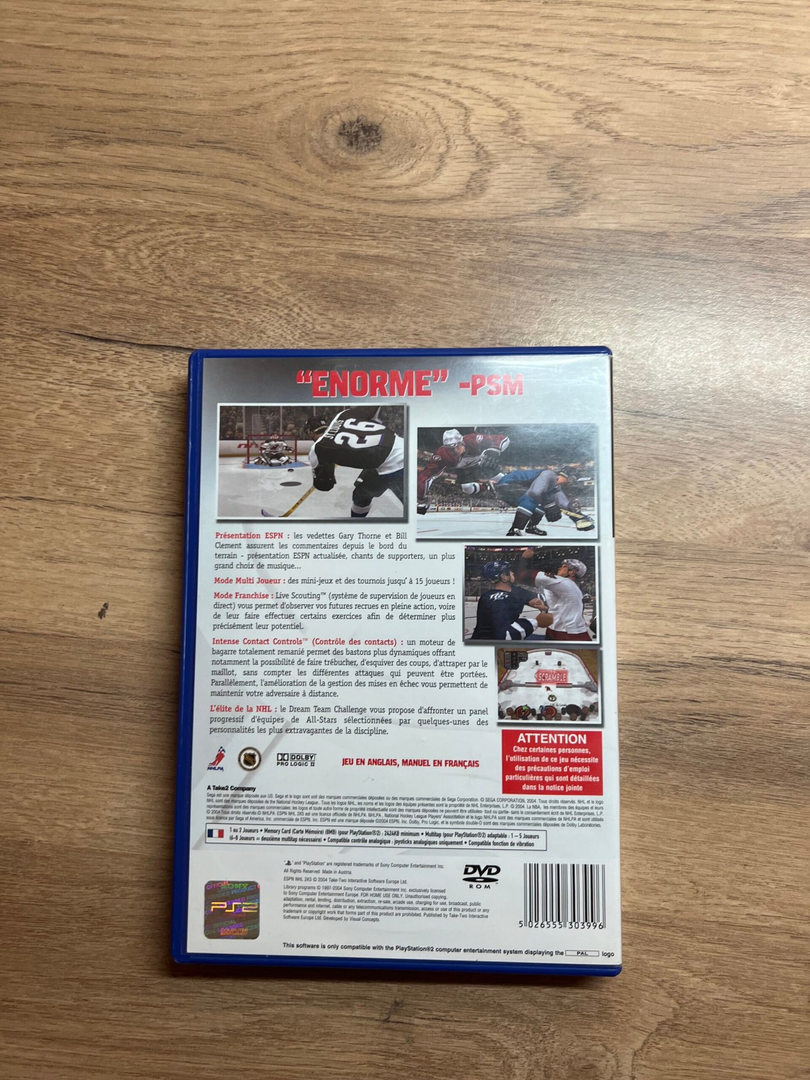 Espn NhL 2K5 - PS2 - Pal – Image 7
