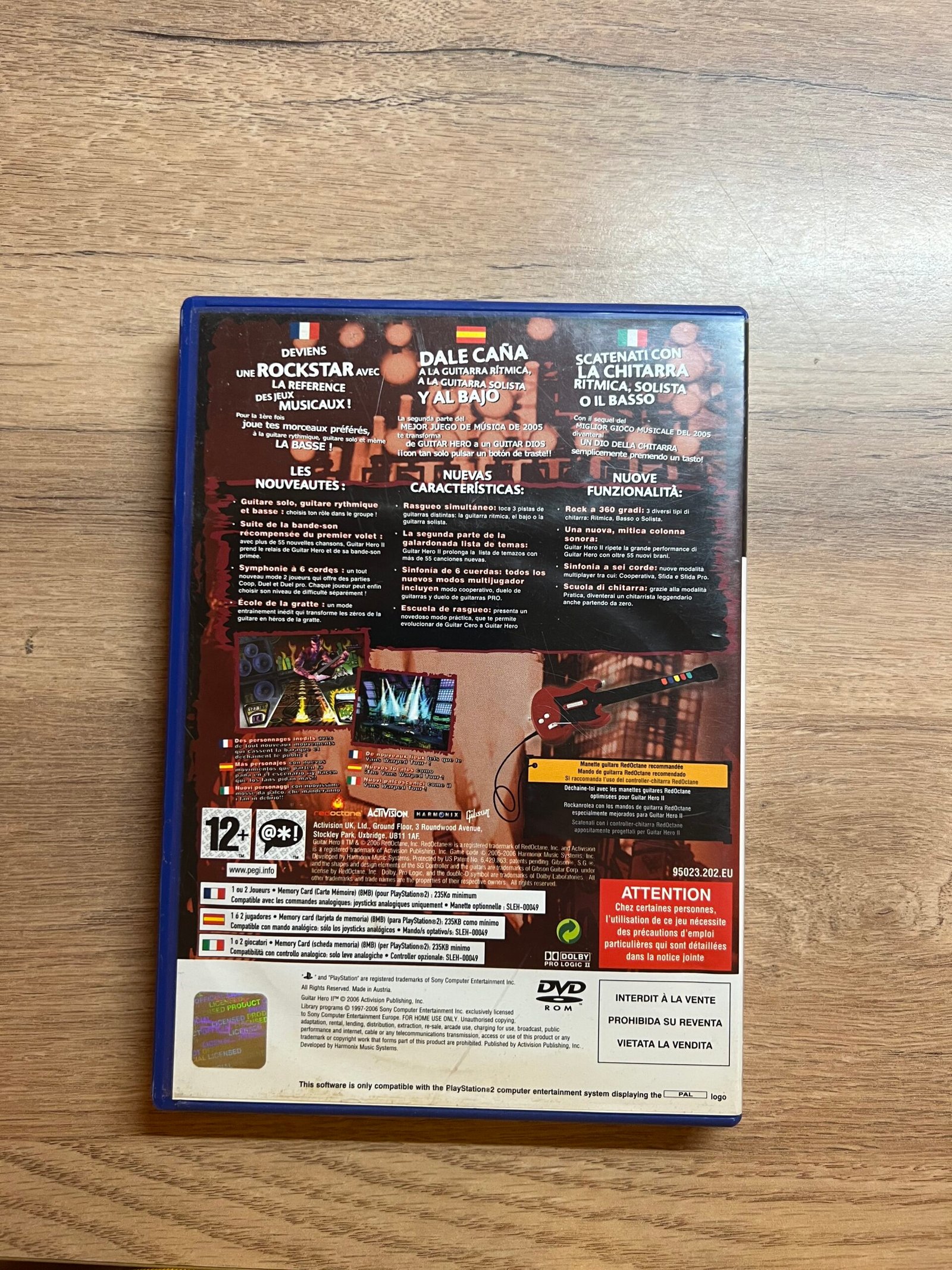 Guitar Hero II - PS2 - Complet - Pal – Image 9