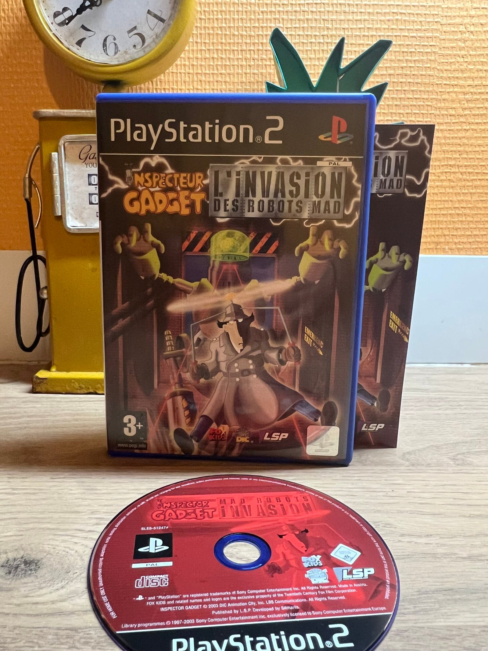 Inspector Gadget Mad Robots Invasion - Ps2 - Complet - pal