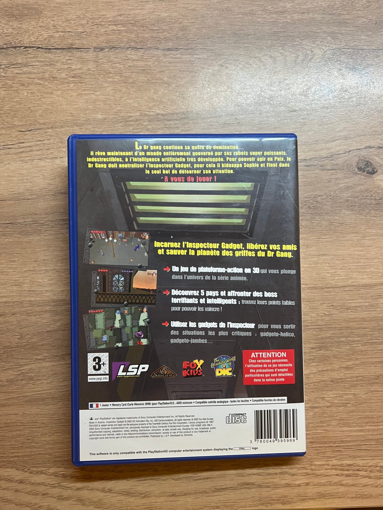 Inspector Gadget Mad Robots Invasion - Ps2 - Complet - pal – Image 8