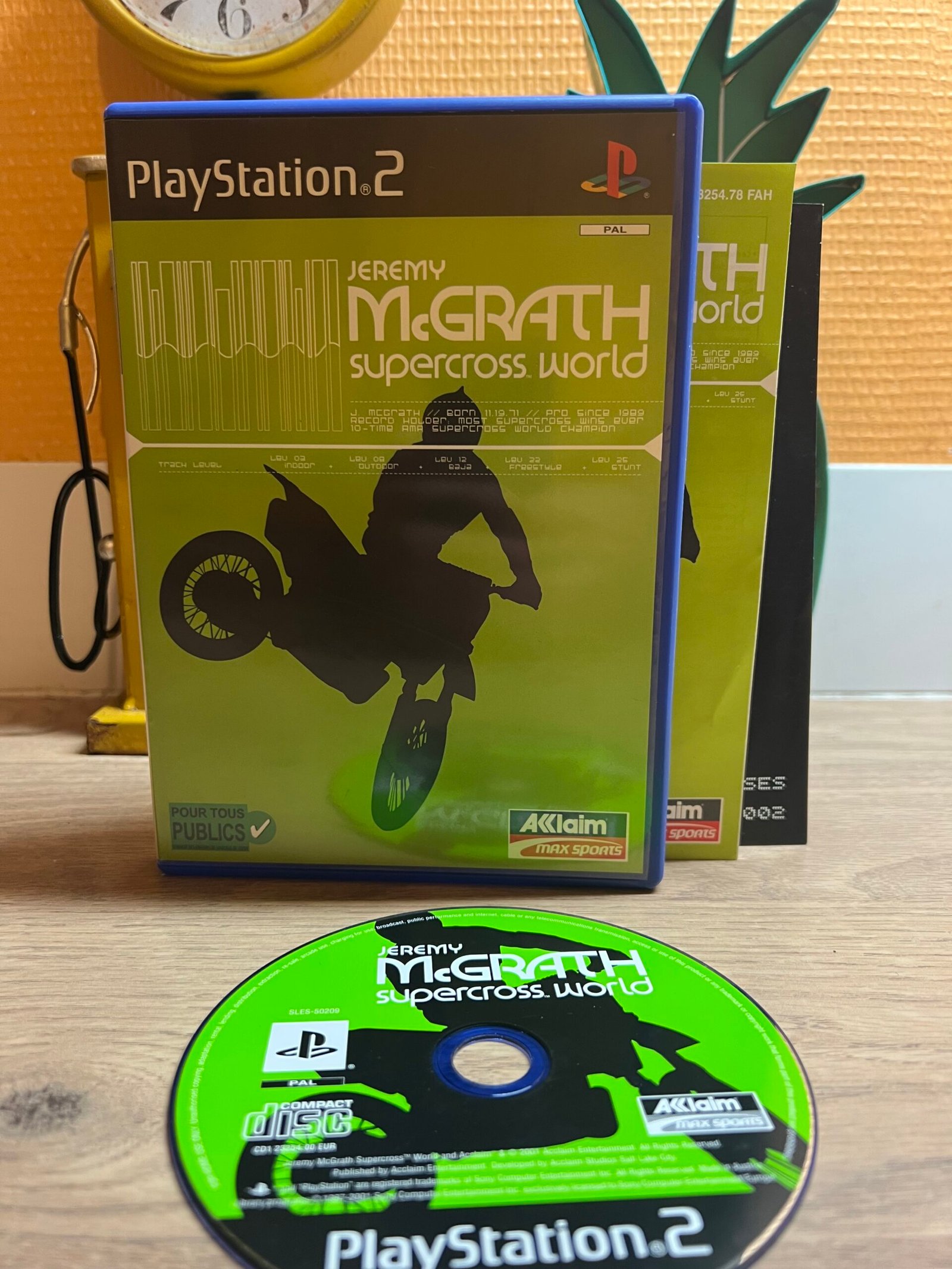 Jeremy Mcgrath Supercross World - PS2 - Complet - PAL