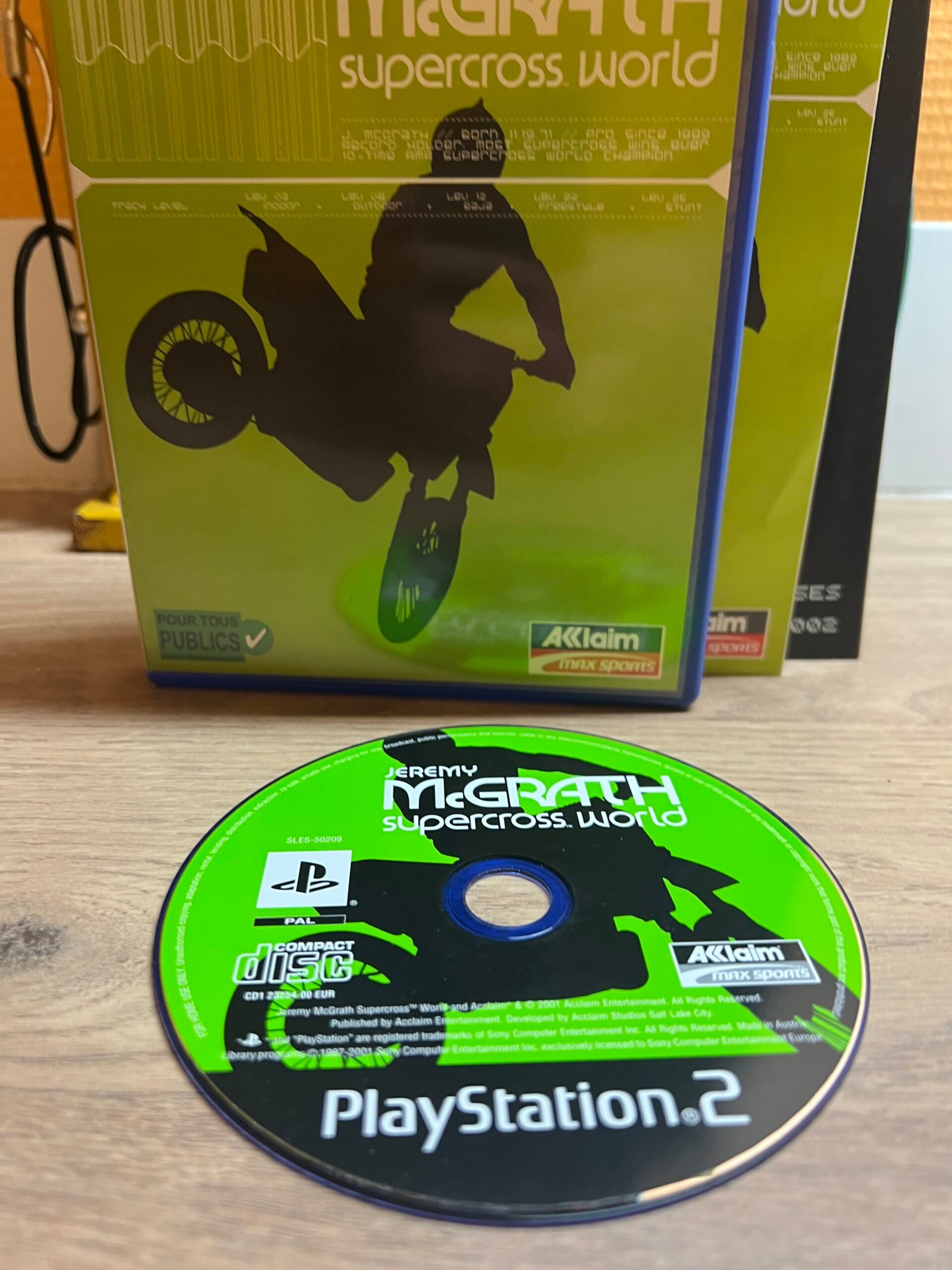 Jeremy Mcgrath Supercross World - PS2 - Complet - PAL – Image 3