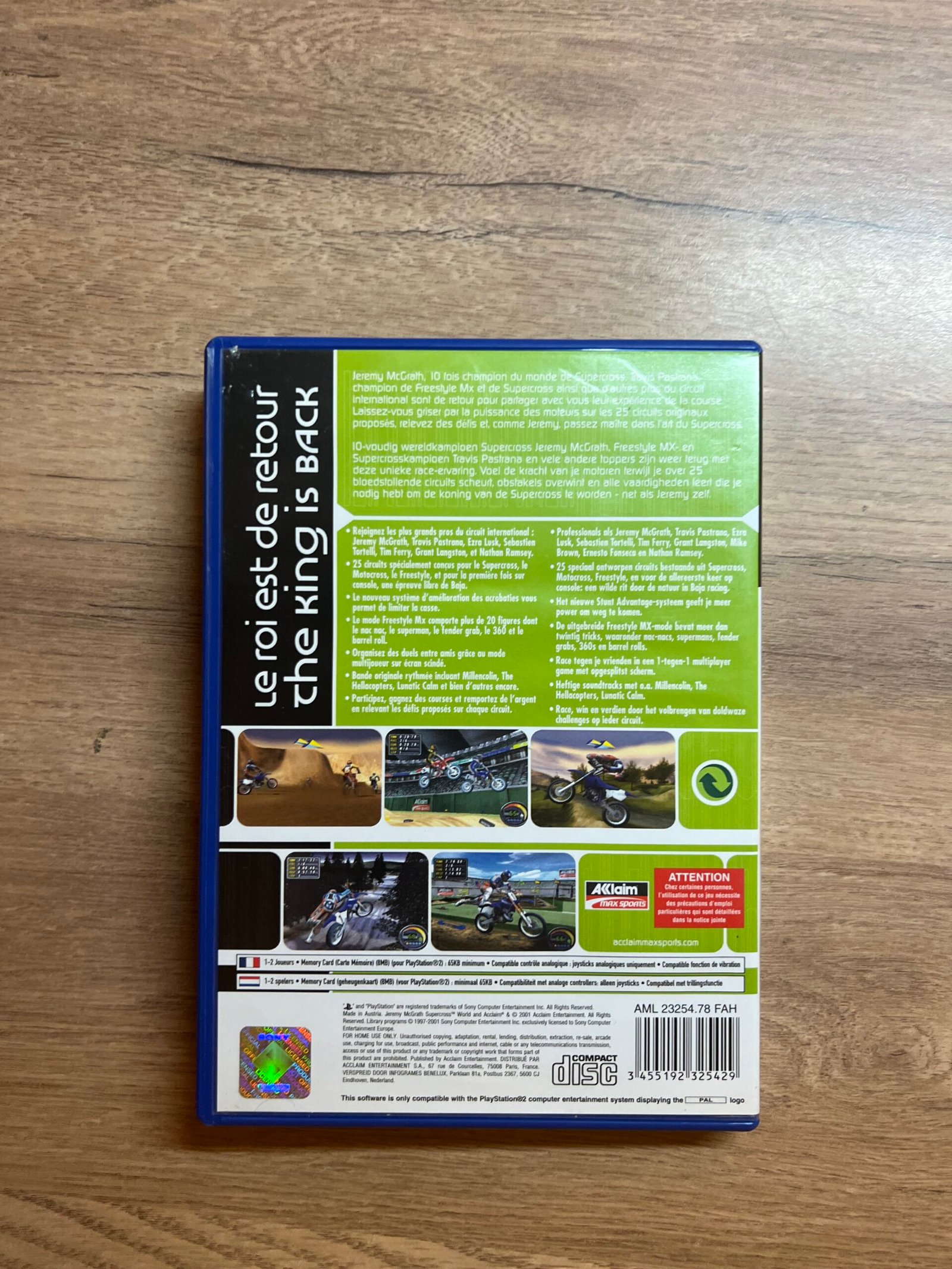 Jeremy Mcgrath Supercross World - PS2 - Complet - PAL – Image 8