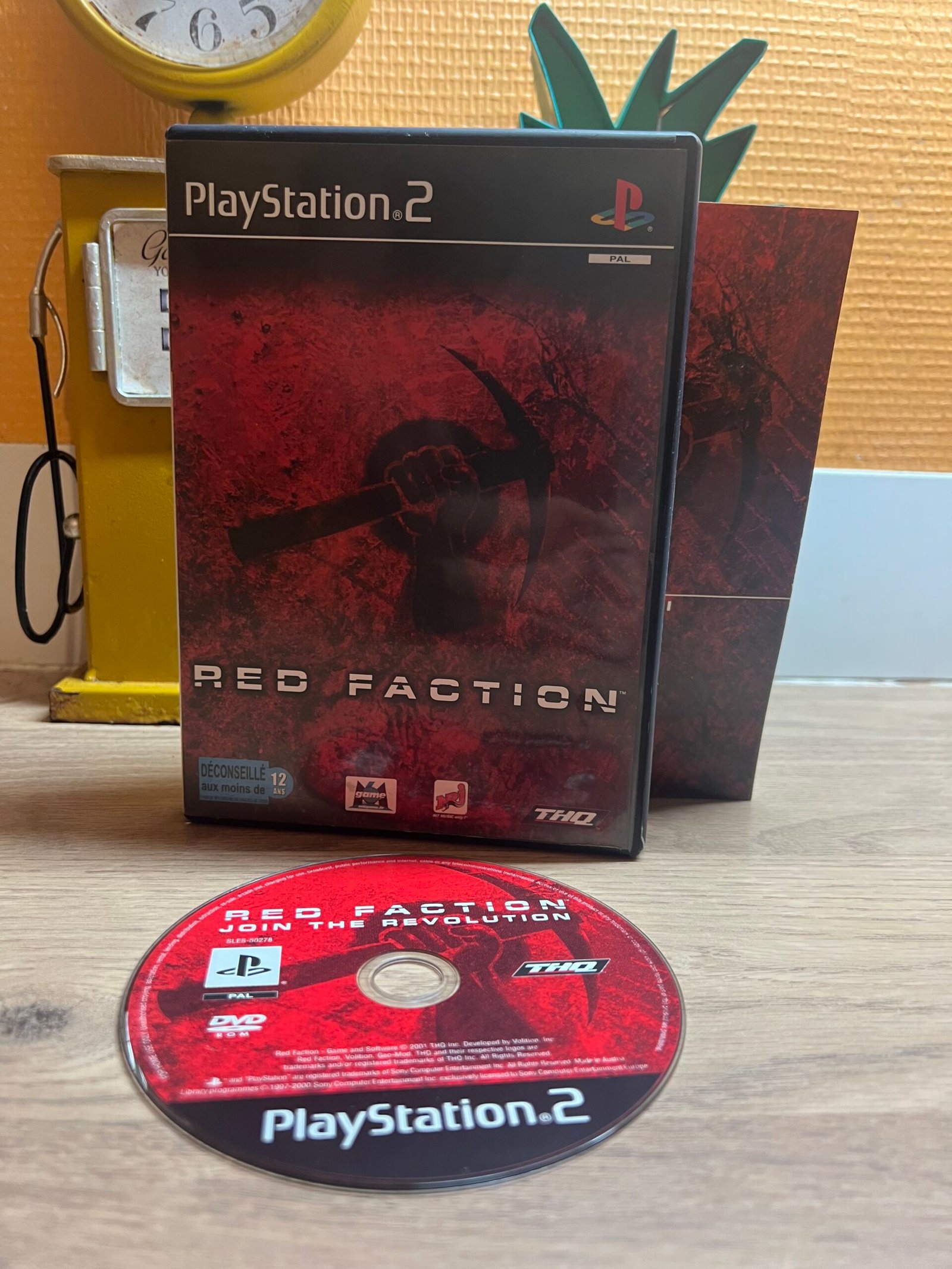 Red Faction- PS2 - Bon état - Complet - Pal
