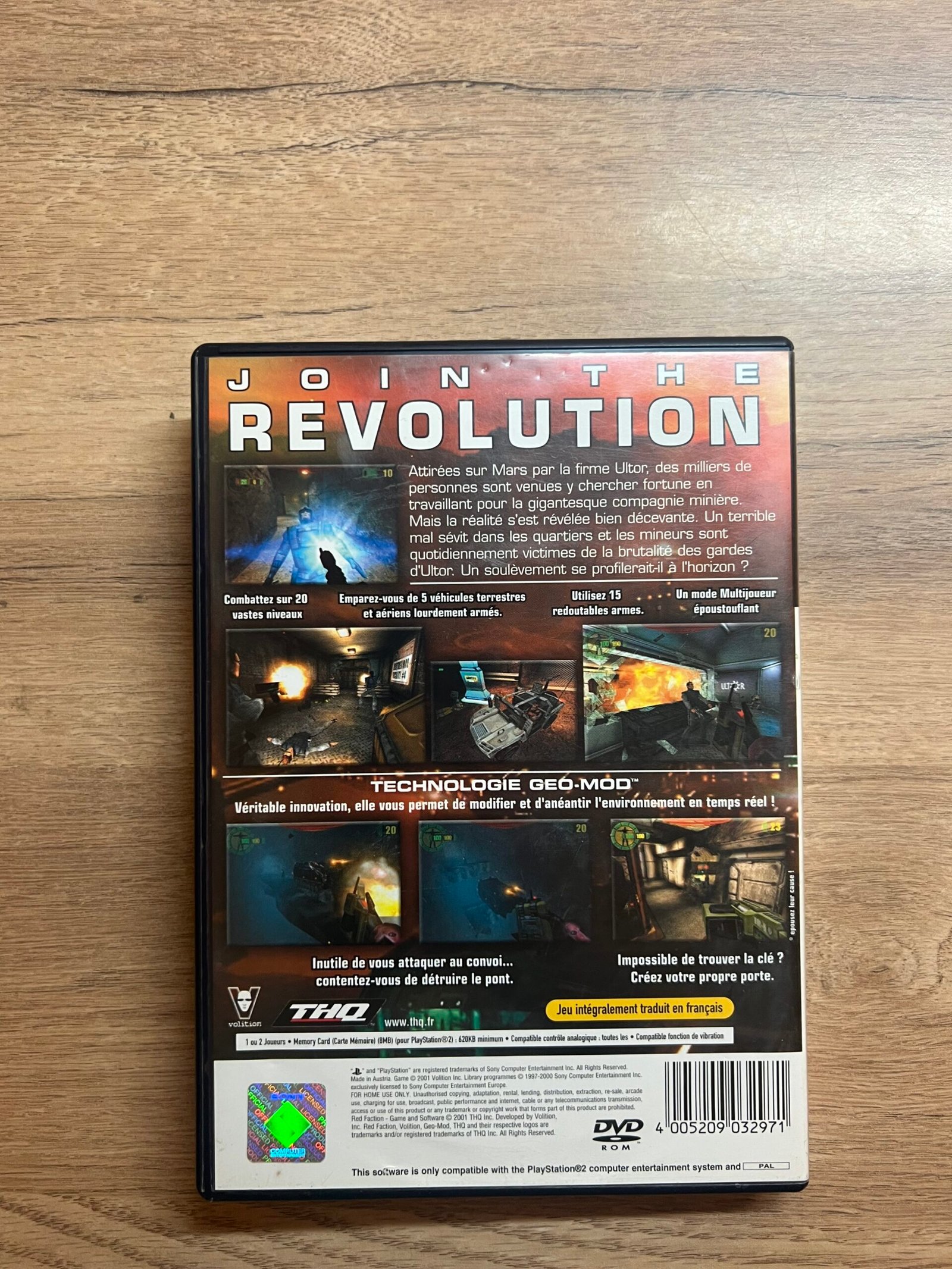 Red Faction- PS2 - Bon état - Complet - Pal – Image 7