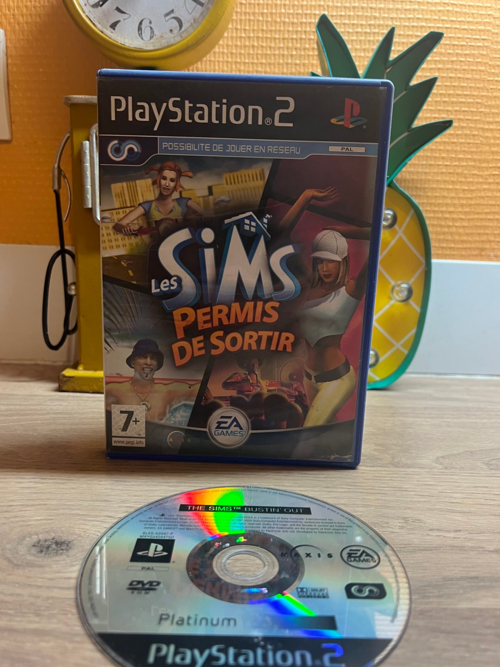 Les Sims : Permis De Sortir - PS2- Pal