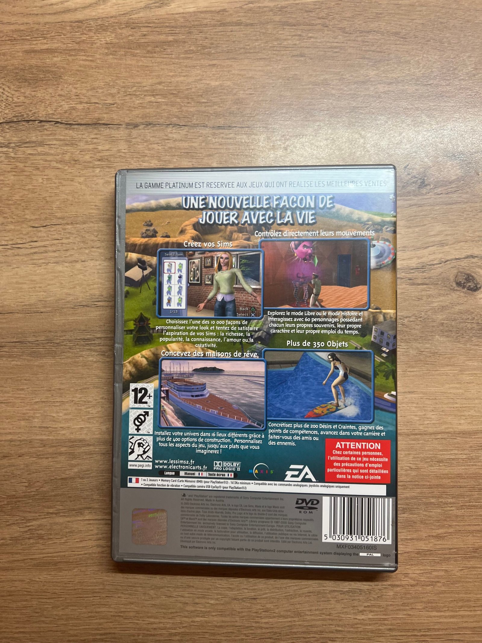 Les sims 2 - PS2 - Complet -Pal – Image 9