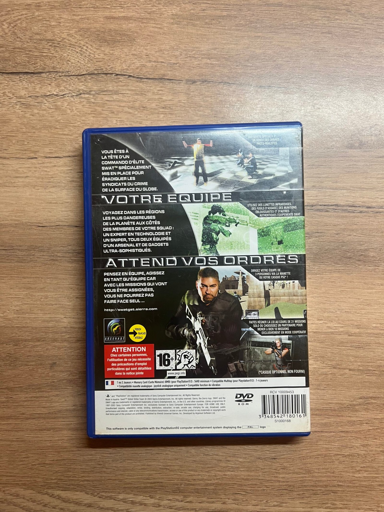 Swat Global Strike Team - PS2 - Bon état - Complet - pal – Image 8