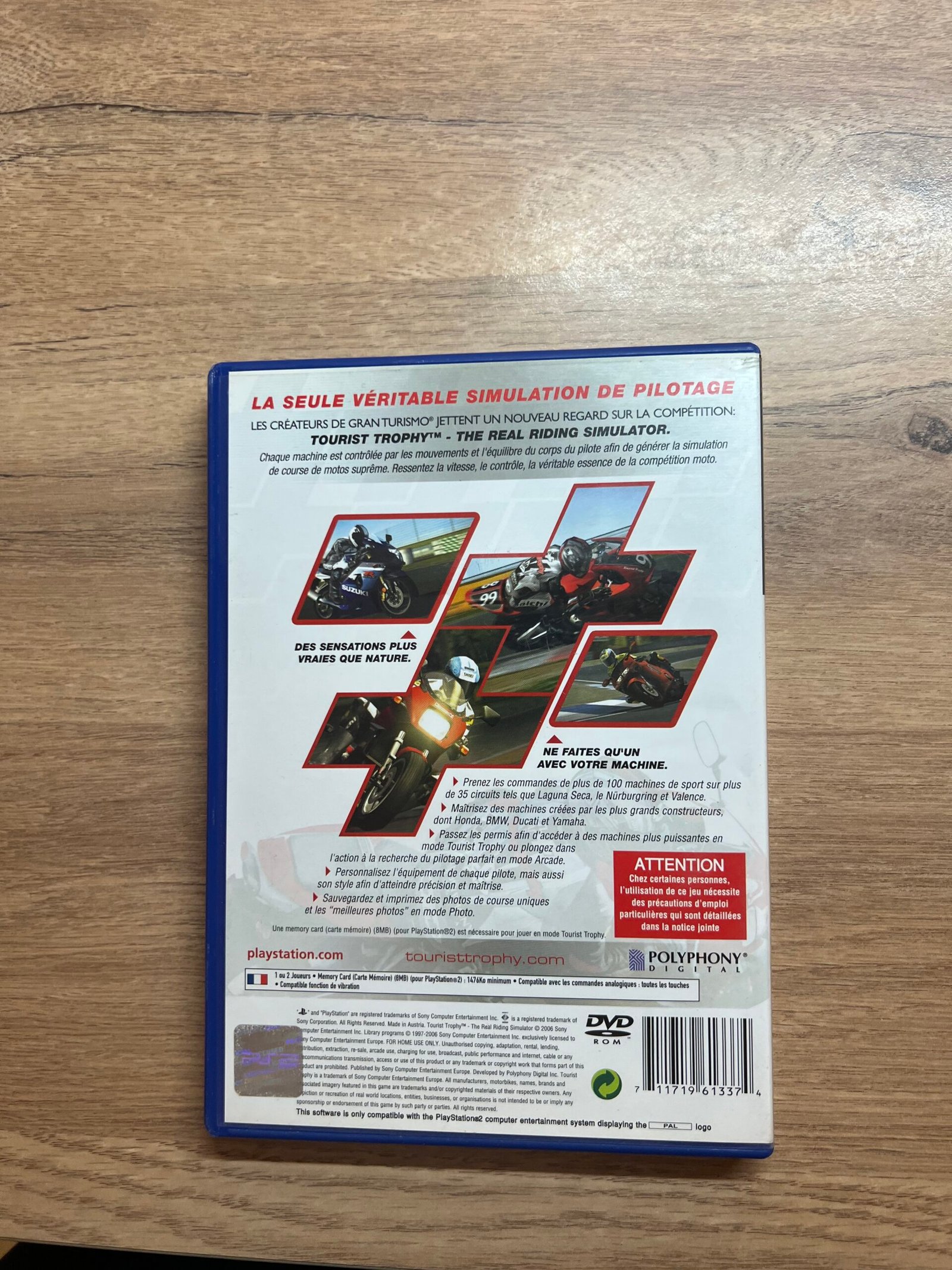 Tourist Trophy - PS2 - Bon état - Complet - PAL – Image 8