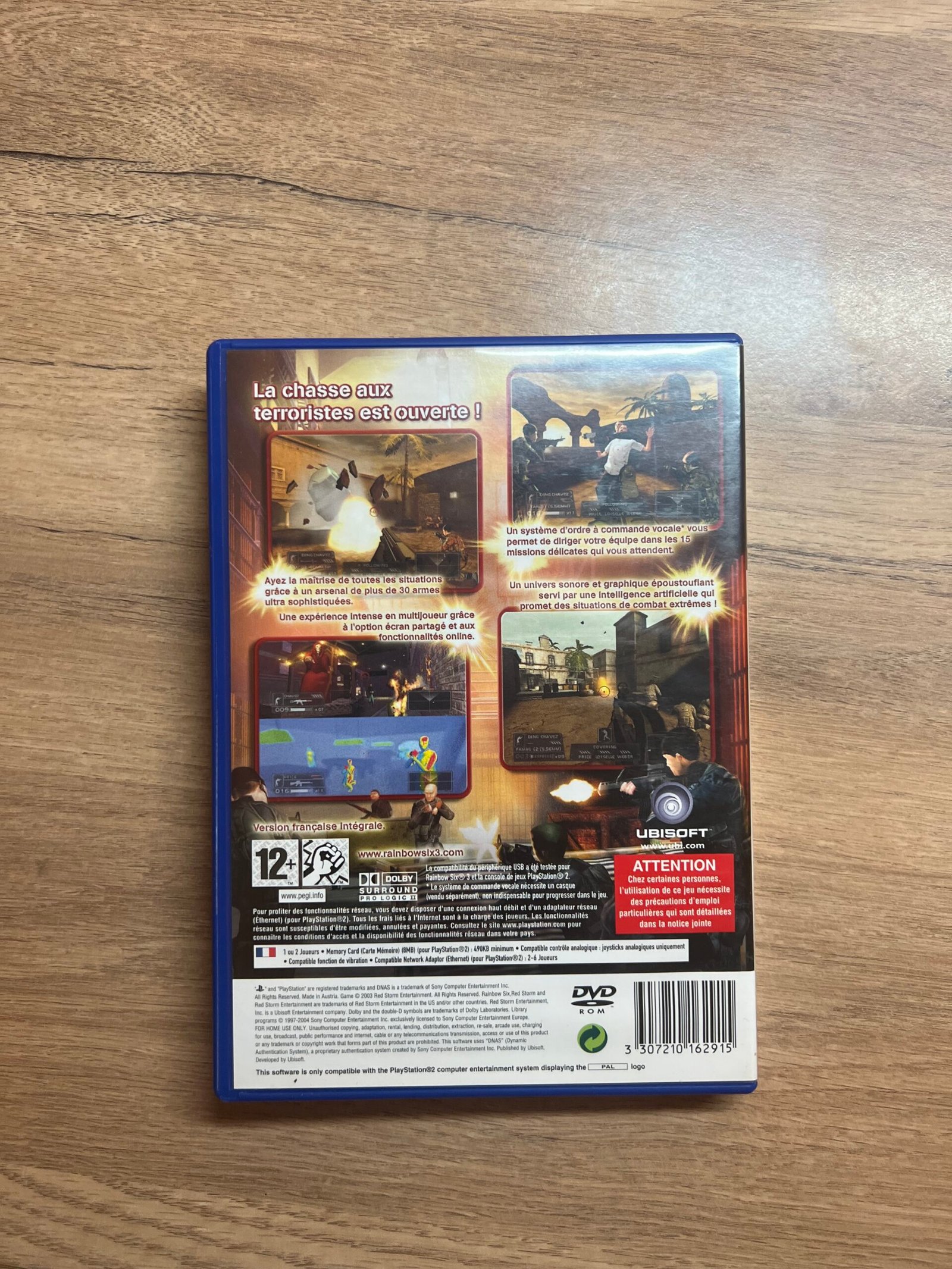 Tom Clancy's Rainbow Six 3 - PS2 - Bon état - Complet - Pal - – Image 7