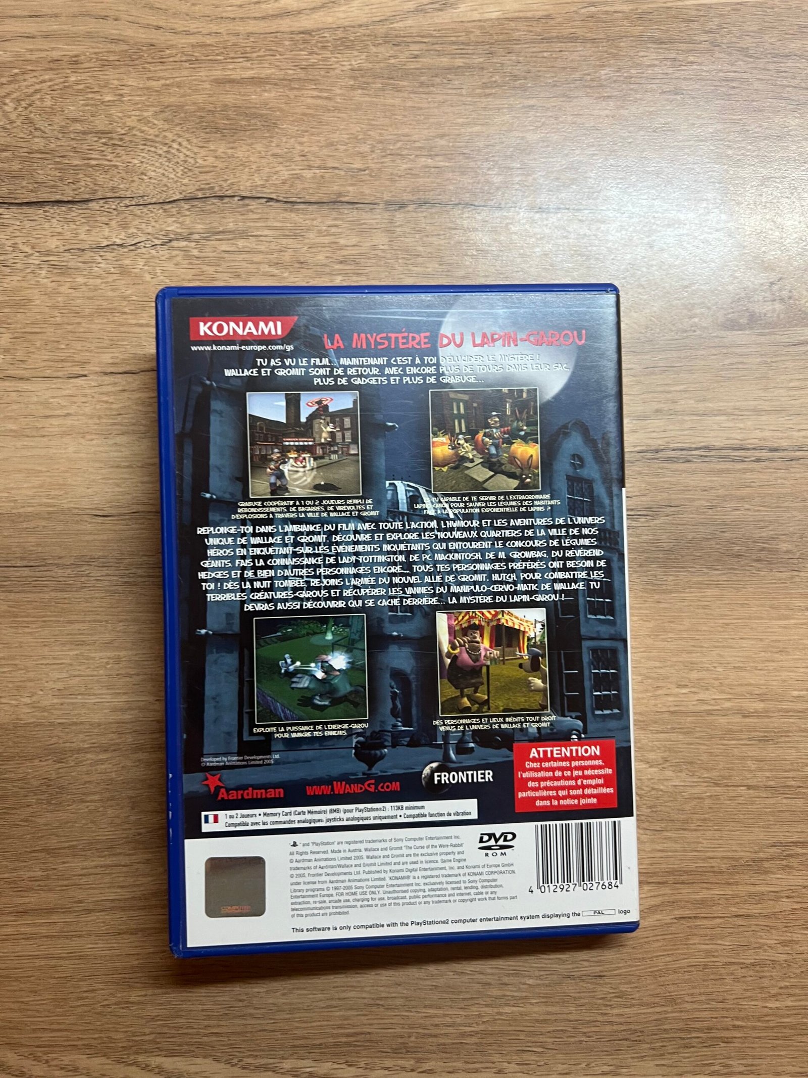 Wallace & Gromit : le mystère du loup garou - PS2 - bon état - complet - pal – Image 9