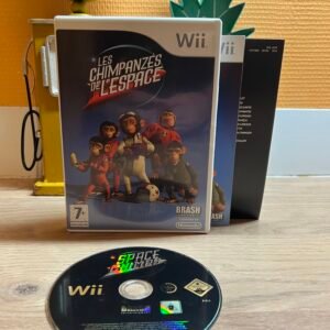 Les Chimpanzés de l'Espace  - Nintendo Wii - Bon état - Complet - Pal