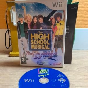 Disney High School Musical - Wii - Bon état - complet - pal