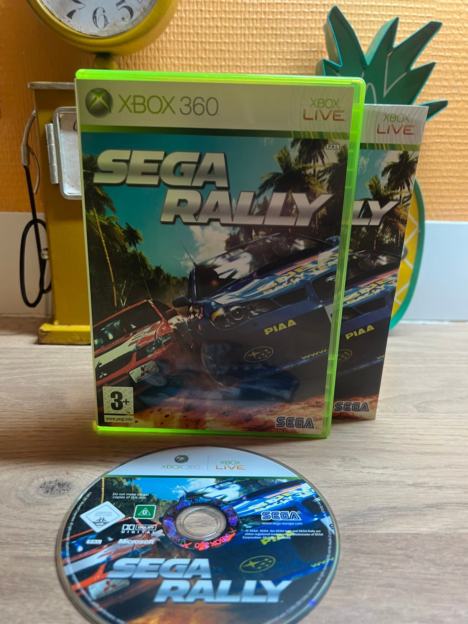 Sega Rally - Xbox 360 - Bon état - Complet - Pal
