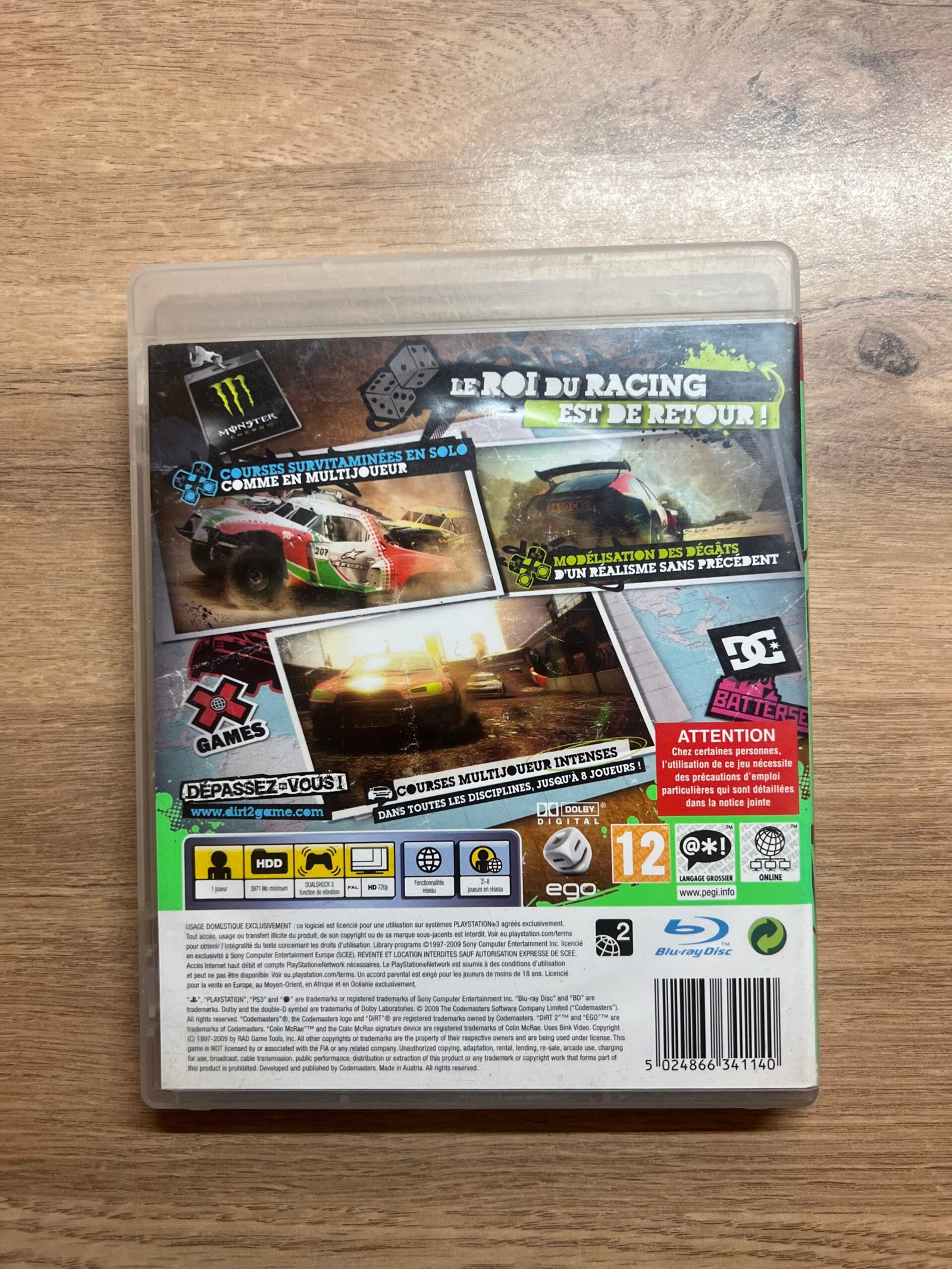 Colin McRae Dirt 2 - PS3 - Bon état - Pal – Image 7
