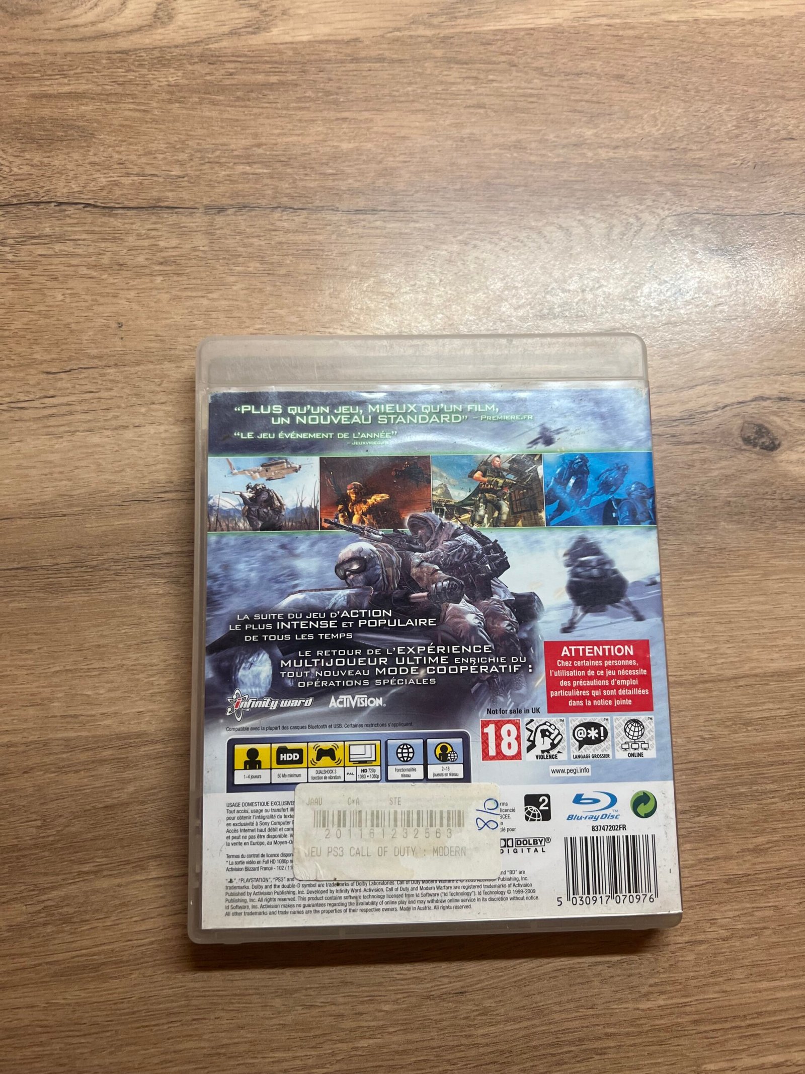 Call Of Duty Modern Warfare 2 - PS3 - Bon état - Pal (Copie) – Image 7