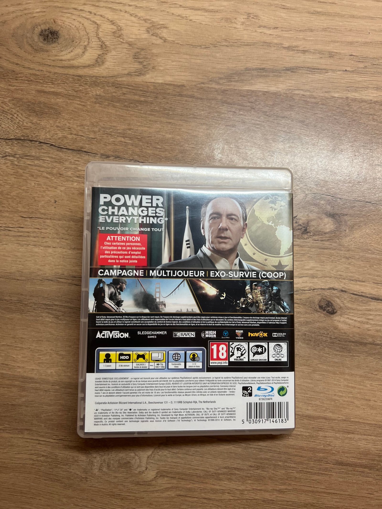 Call of Duty: Advanced Warfare - PS3 - Bon état - Complet - pal – Image 8