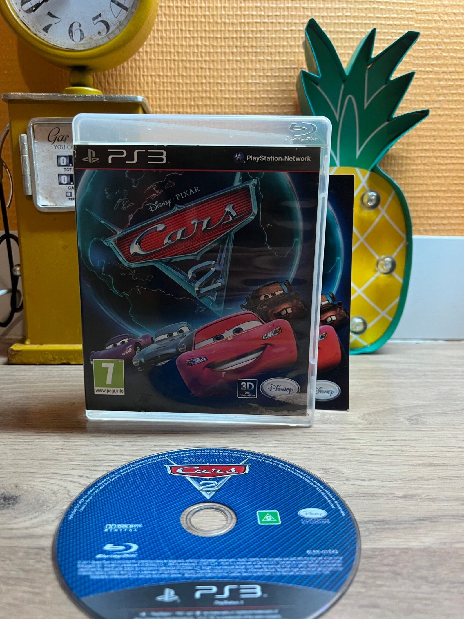 Cars 2 - PS3 - Bon état - Complet - Pal