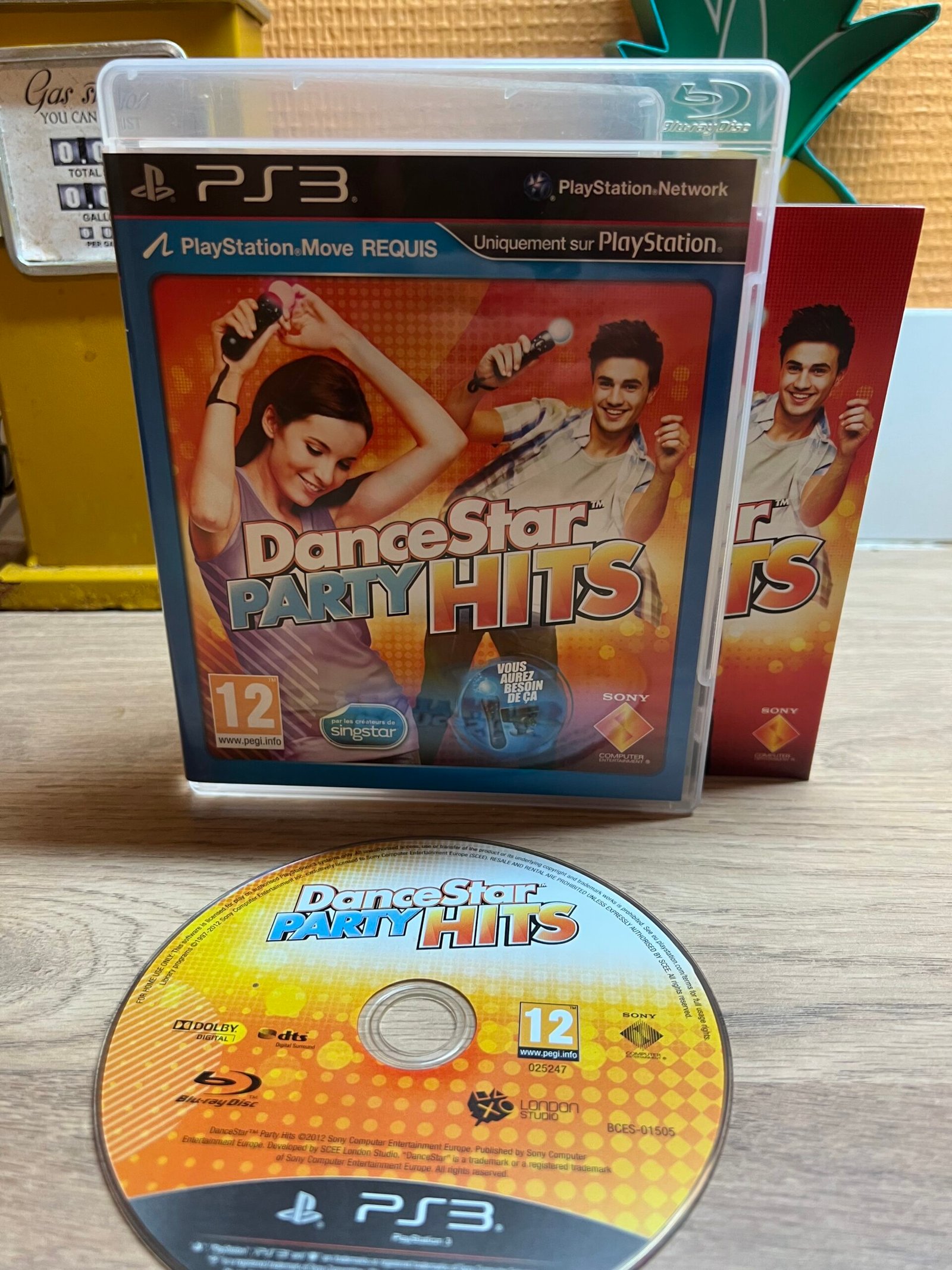 Dancestar party hits - ps3 - bon état - complet - pal
