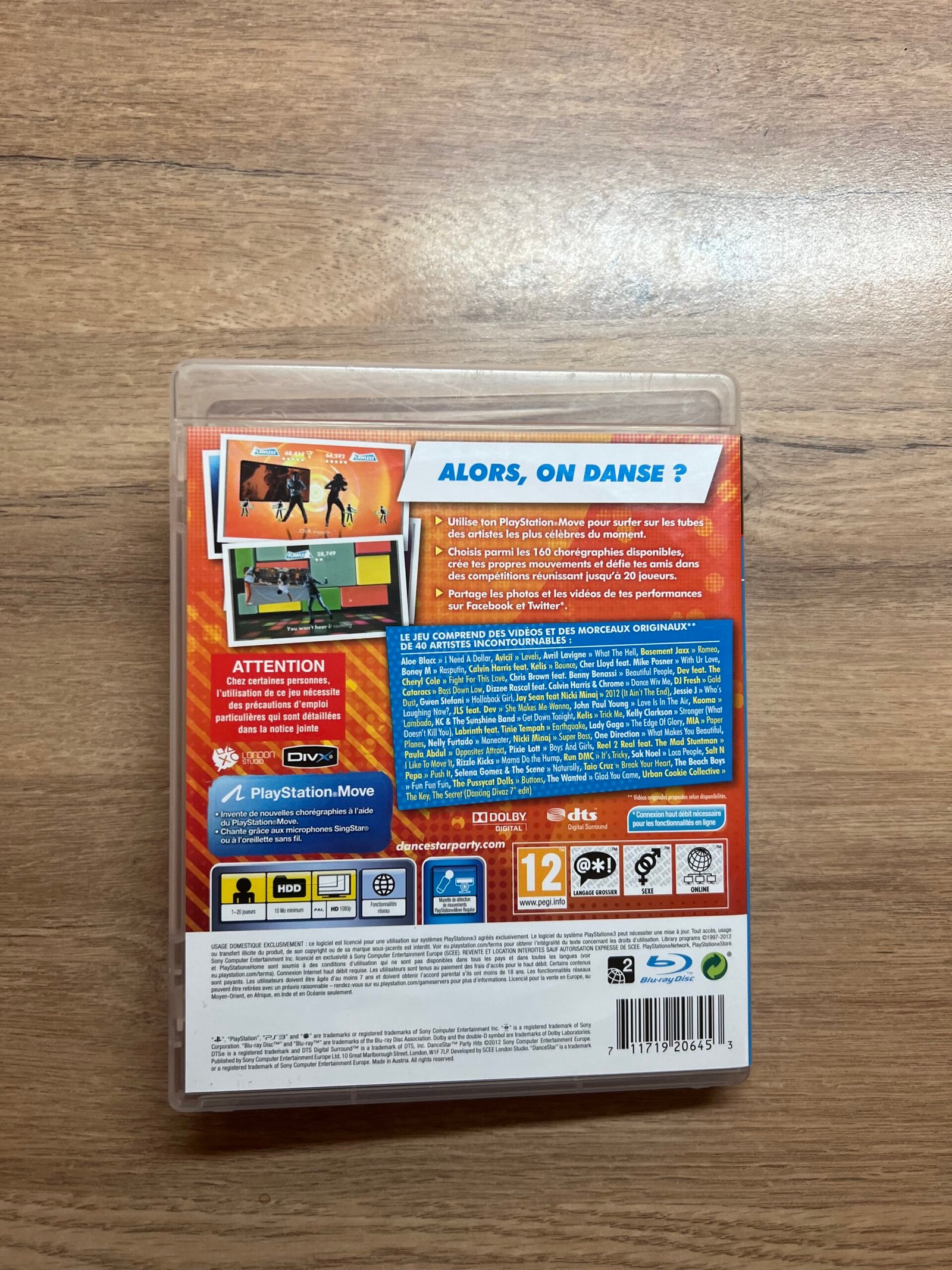 Dancestar party hits - ps3 - bon état - complet - pal – Image 8