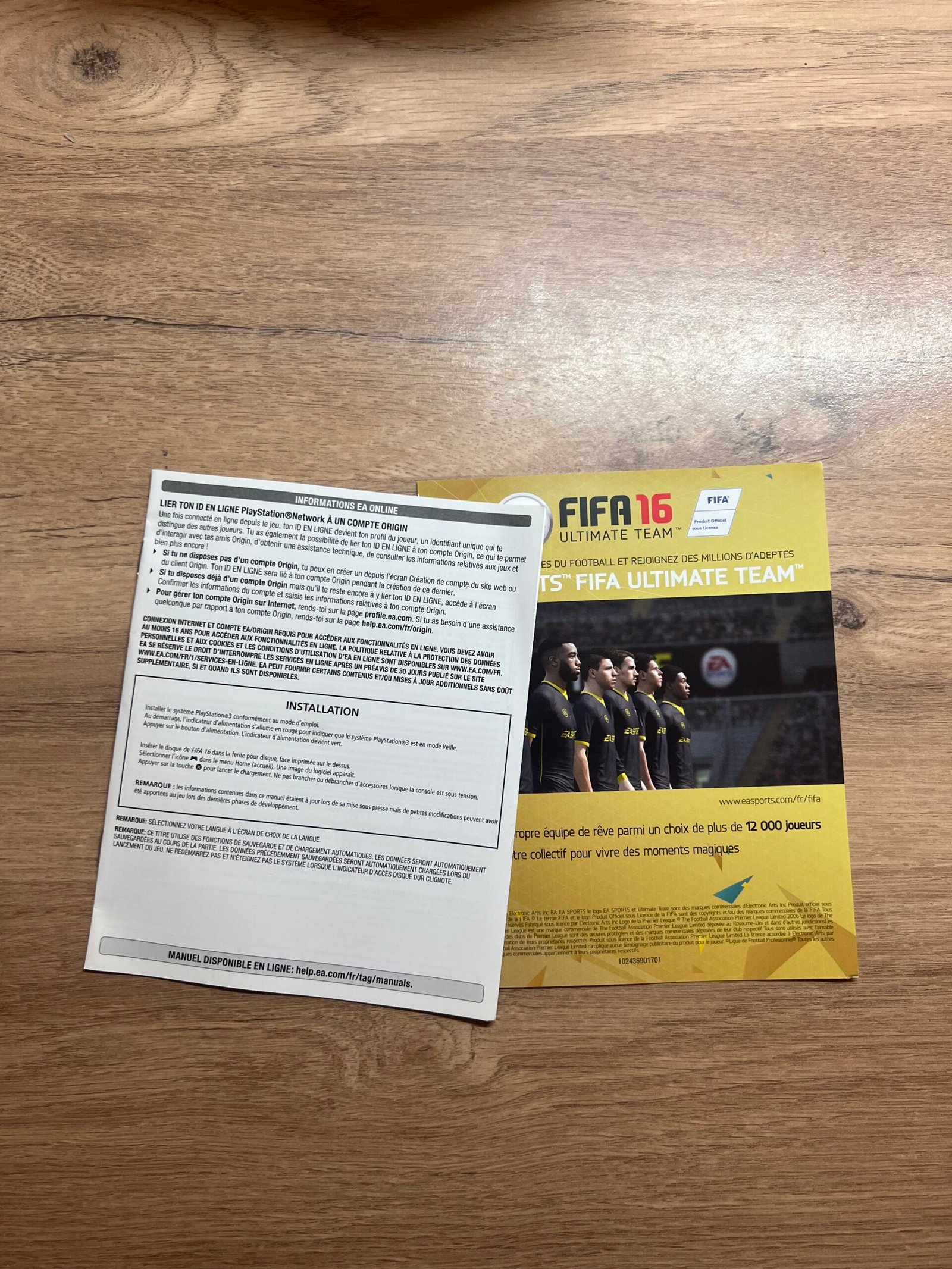 Fifa 16 - PS3 - Bon état - Complet - Pal – Image 5