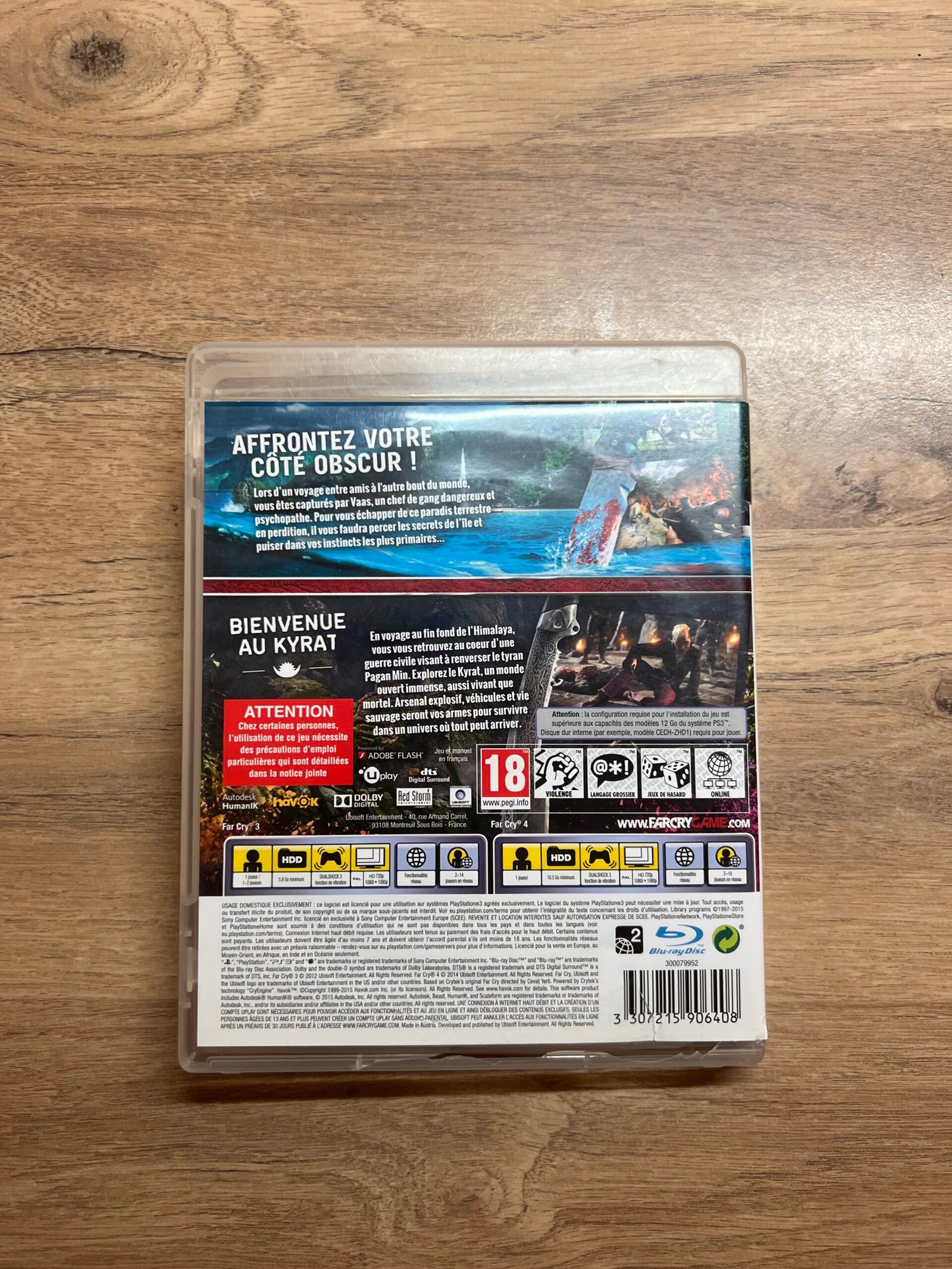 Far Cry 3 Far Cry 4 Double Pack - PS3 - Bon état - Complet - Pal – Image 8