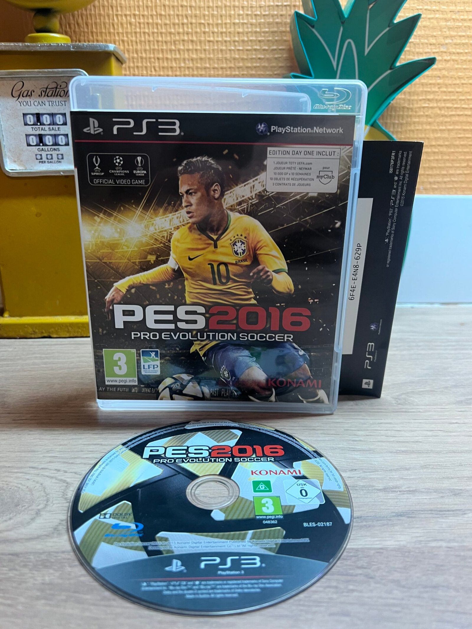 Pro Evolution Soccer 2016 - PES 2016 - PS3 - Bon état - Complet - Pal