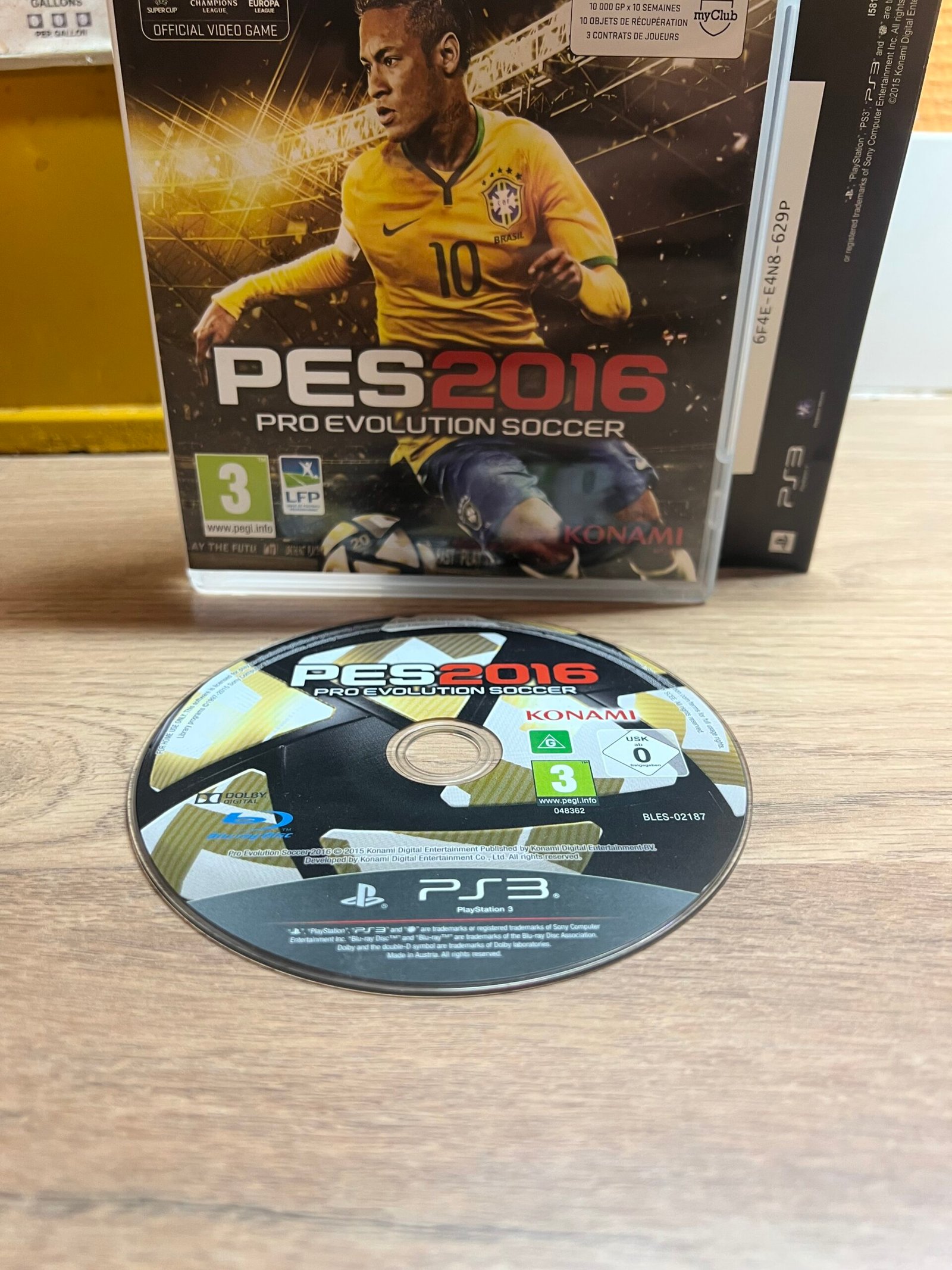 Pro Evolution Soccer 2016 - PES 2016 - PS3 - Bon état - Complet - Pal – Image 3
