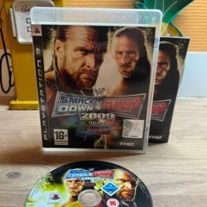 SmackDown VS Raw 2009 - PS3 - Bon état - Complet - Pal