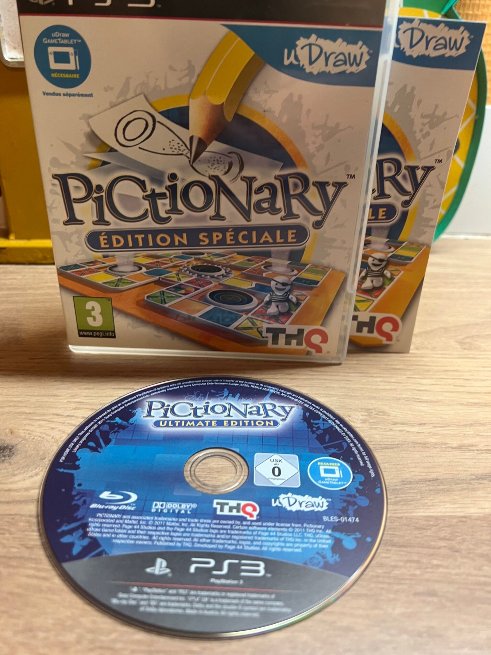 u draw pictionary - PS3 - bon état - complet - pal – Image 3