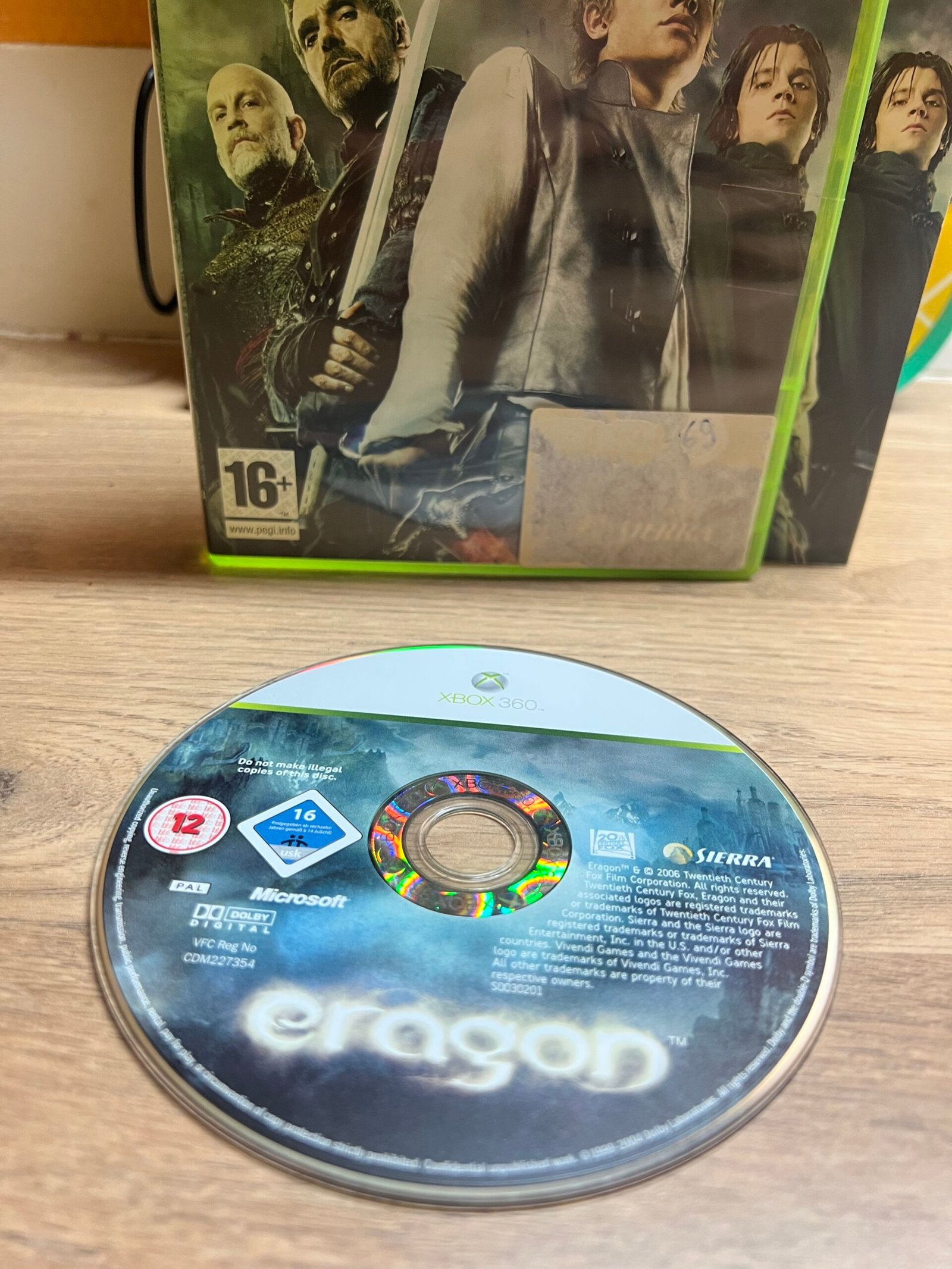Eragon - Xbox 360 - Bon état - Complet - Pal – Image 3