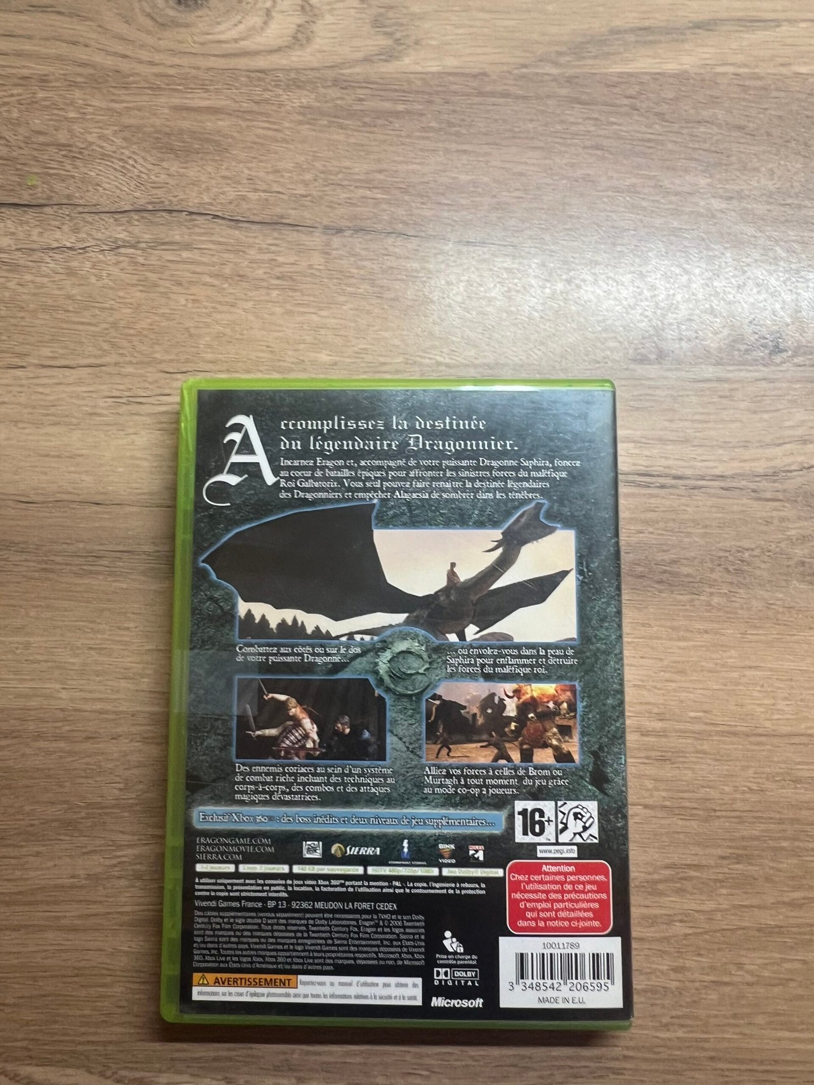 Eragon - Xbox 360 - Bon état - Complet - Pal – Image 8