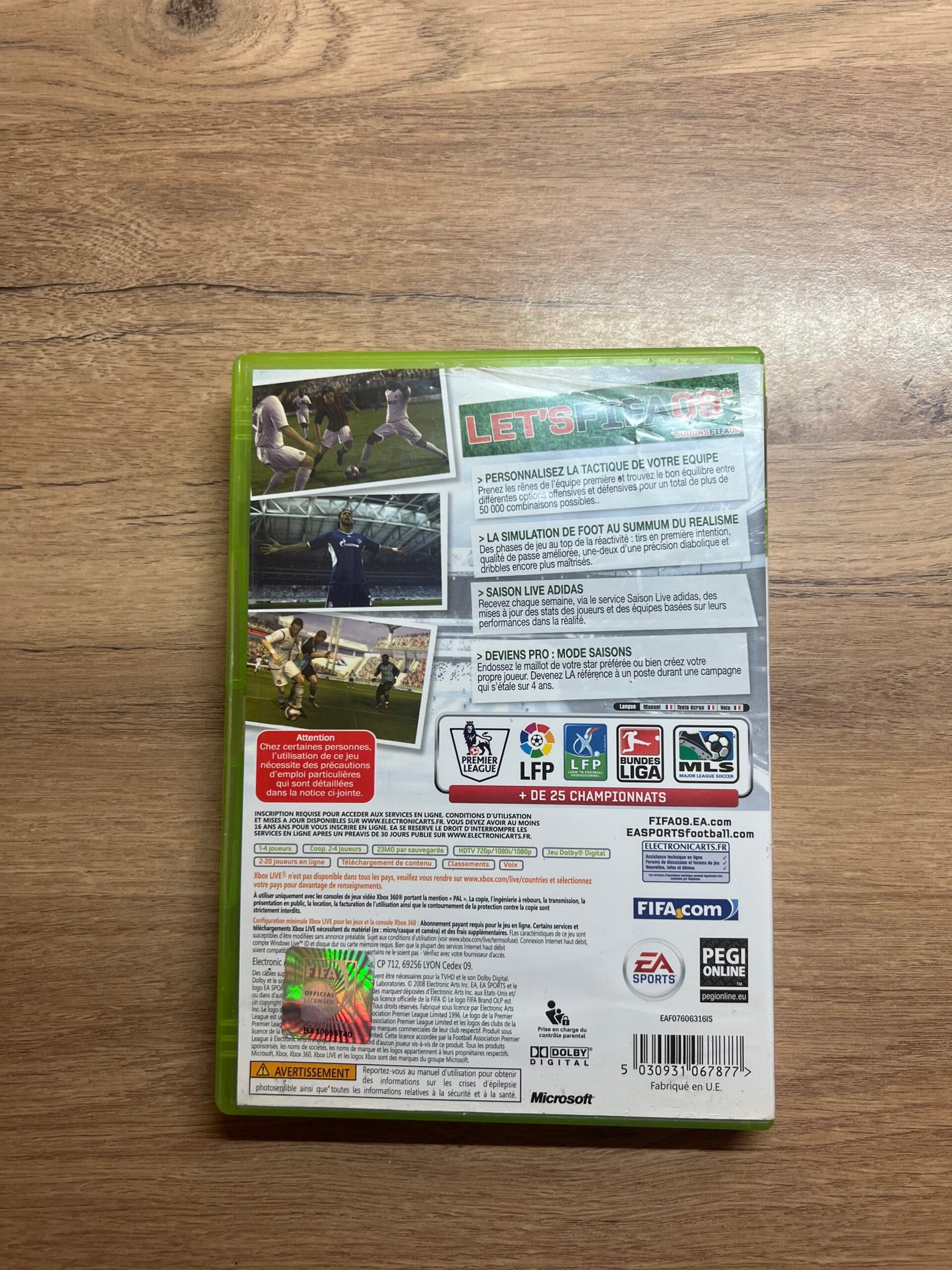 Fifa 09 - Xbox 360 - bon état - Pal – Image 7