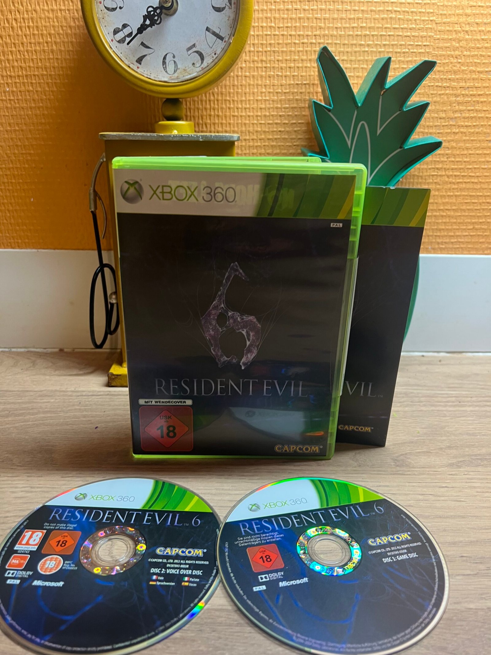 Resident Evil 6 - Xbox 360 - Bon état - Complet - Pal