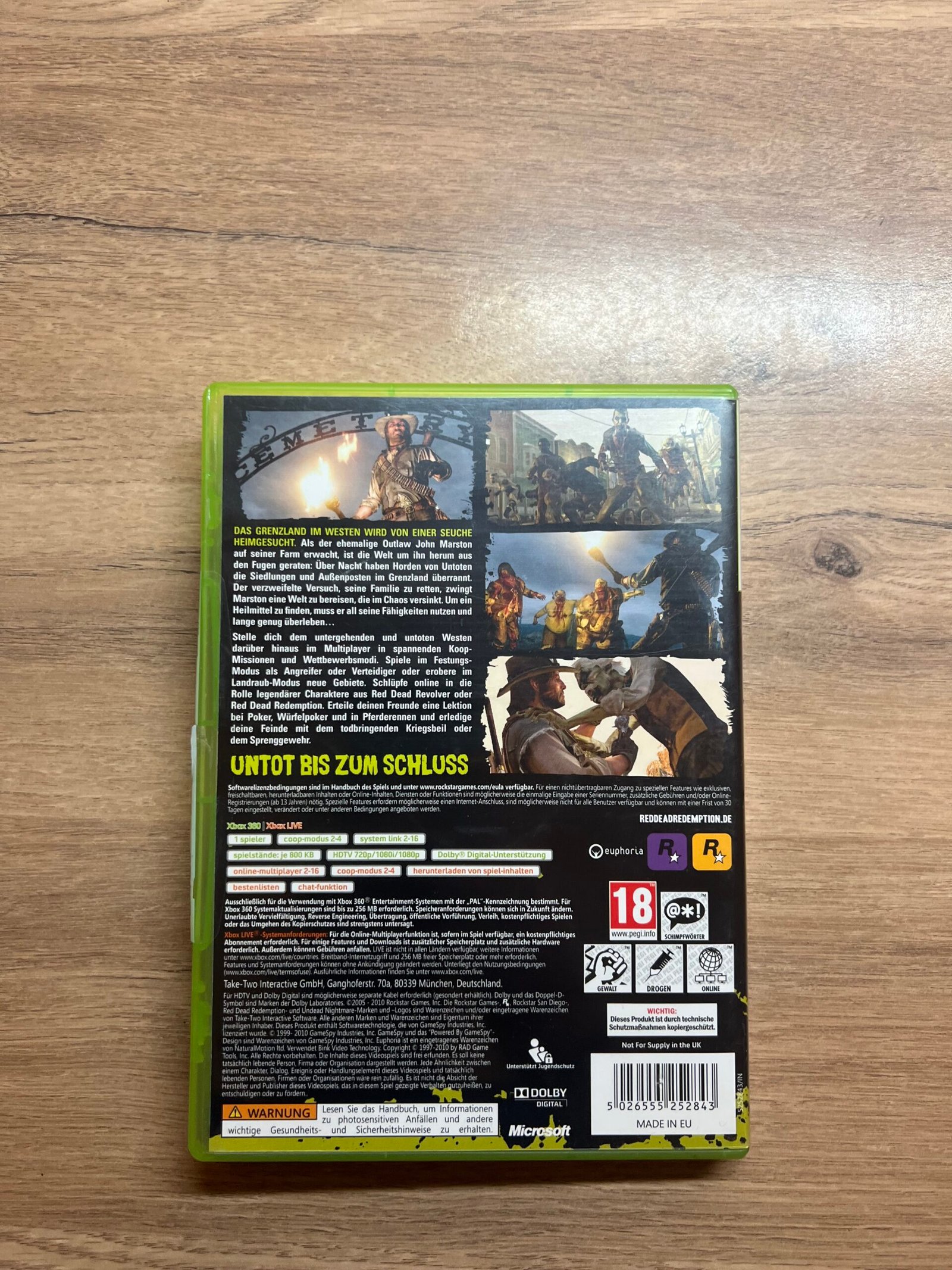 Red Dead Redemption Undead Nightmare - Xbox 360 - Bon état - PAL – Image 8