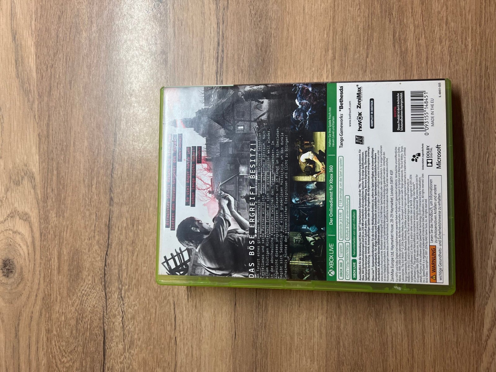 The Evil Within (100% Uncut) - Xbox 360 - Bon état - Complet - Pal – Image 7