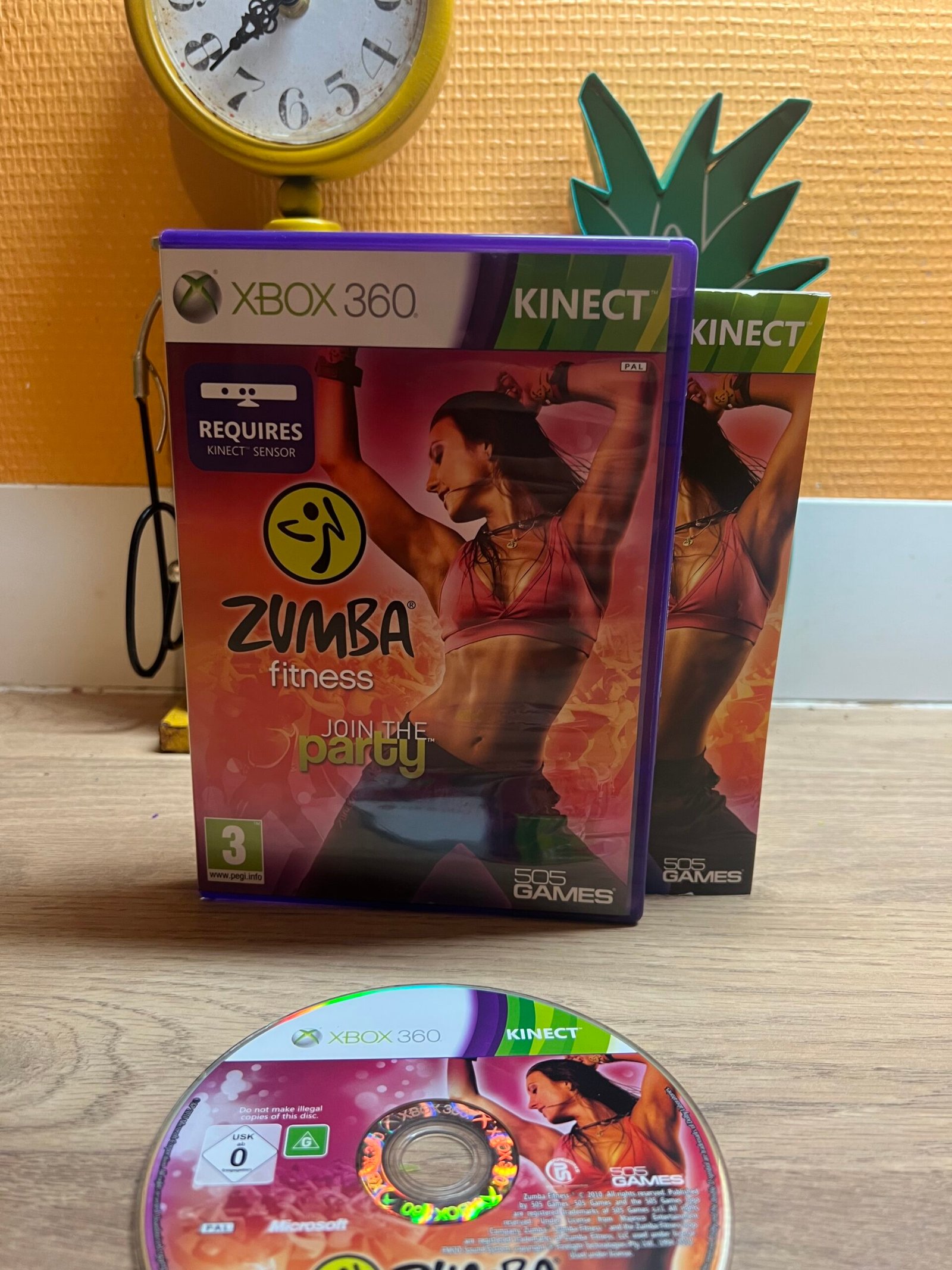 Zumba Fitness - Xbox 360 - Bon état - Complet - Pal