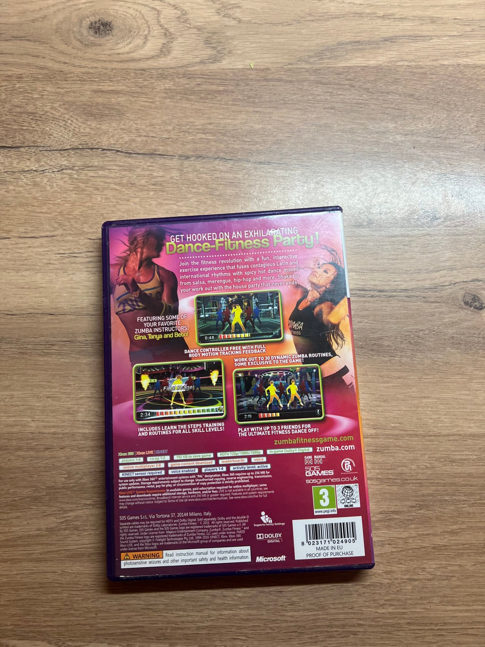 Zumba Fitness - Xbox 360 - Bon état - Complet - Pal – Image 8