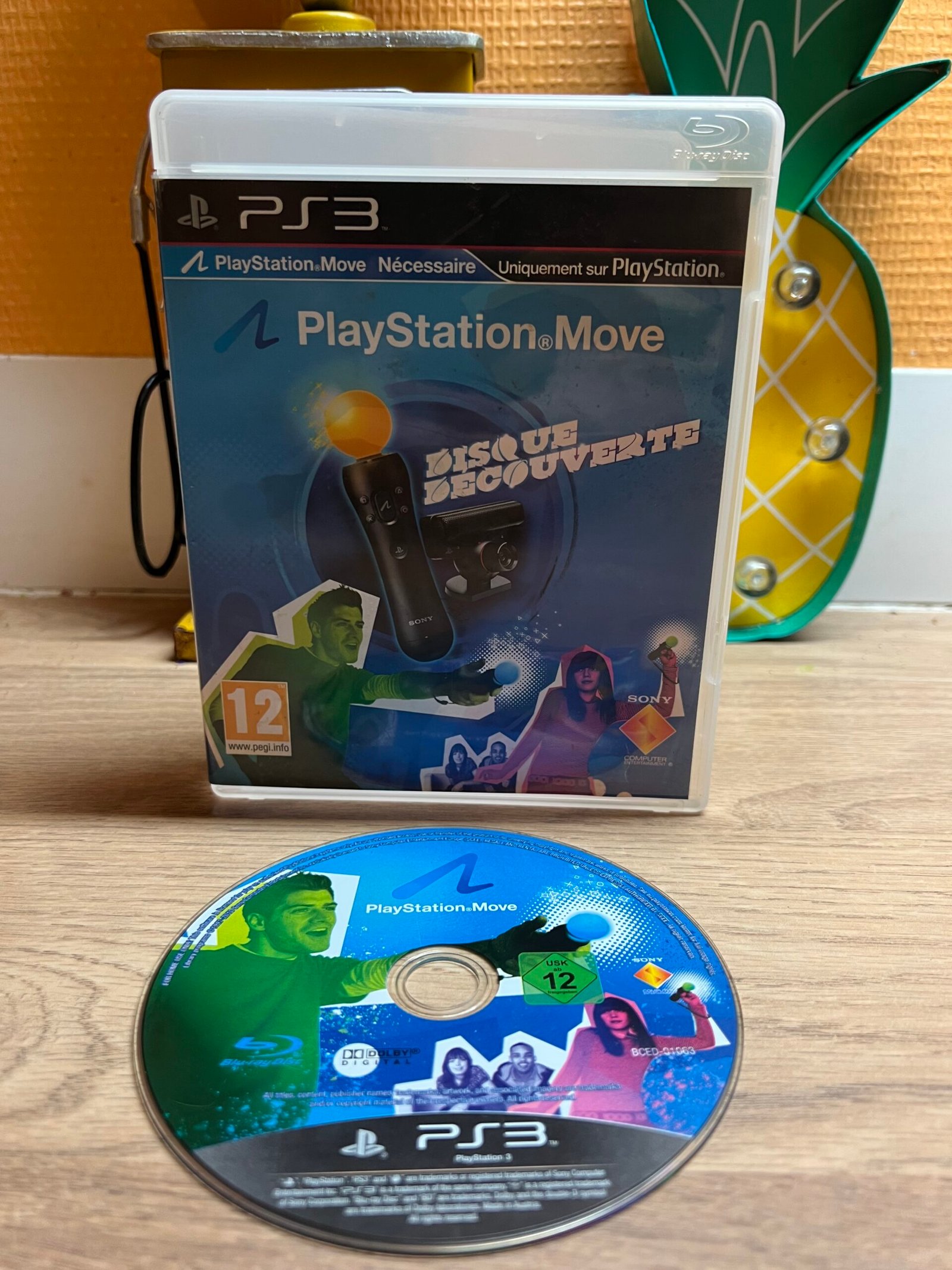 PlayStation Move : Disque Découverte - PS3 - Bon état - Complet - Pal