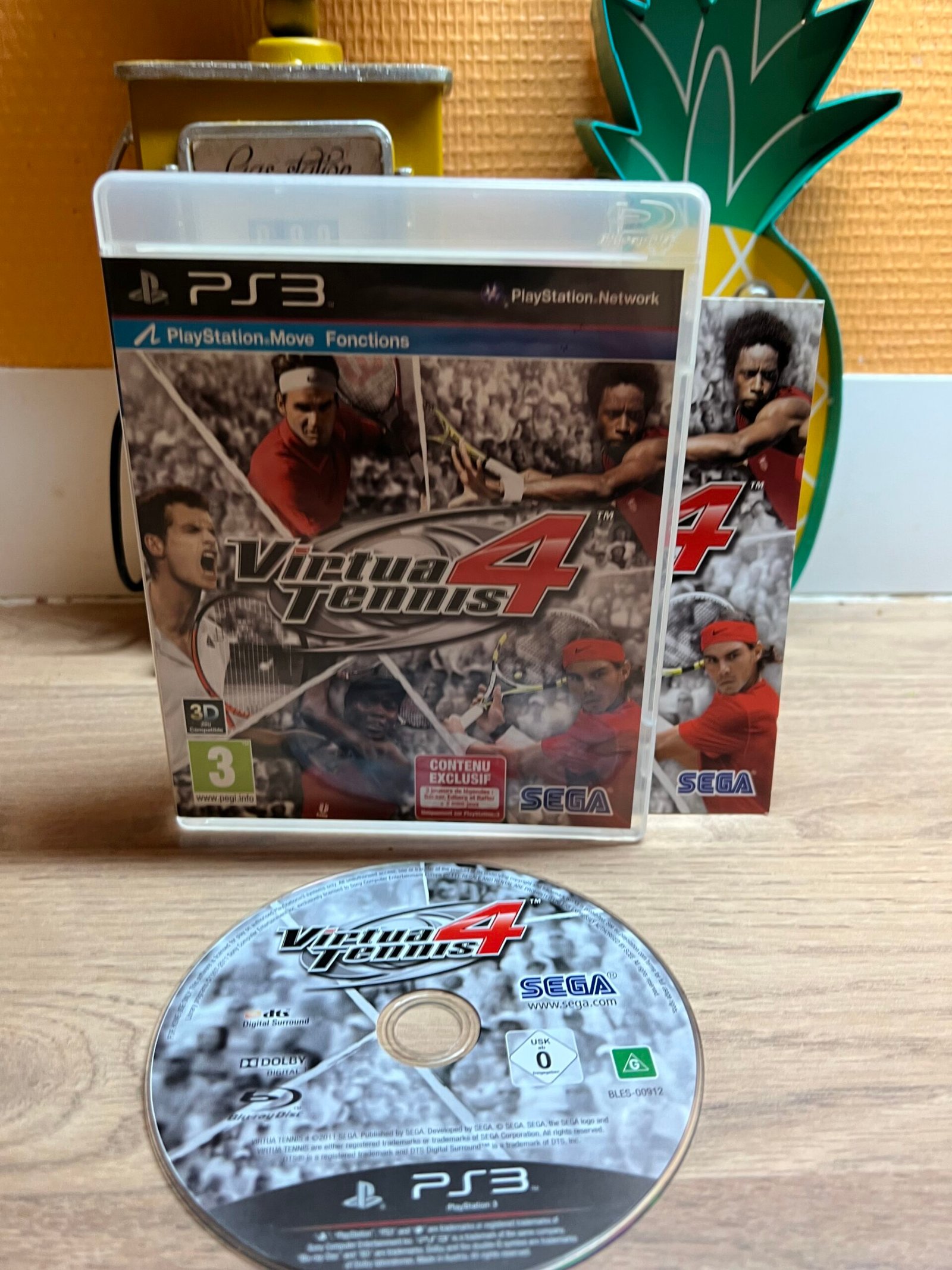 Virtua Tennis 4 - PS3 - Bon état - complet - pal