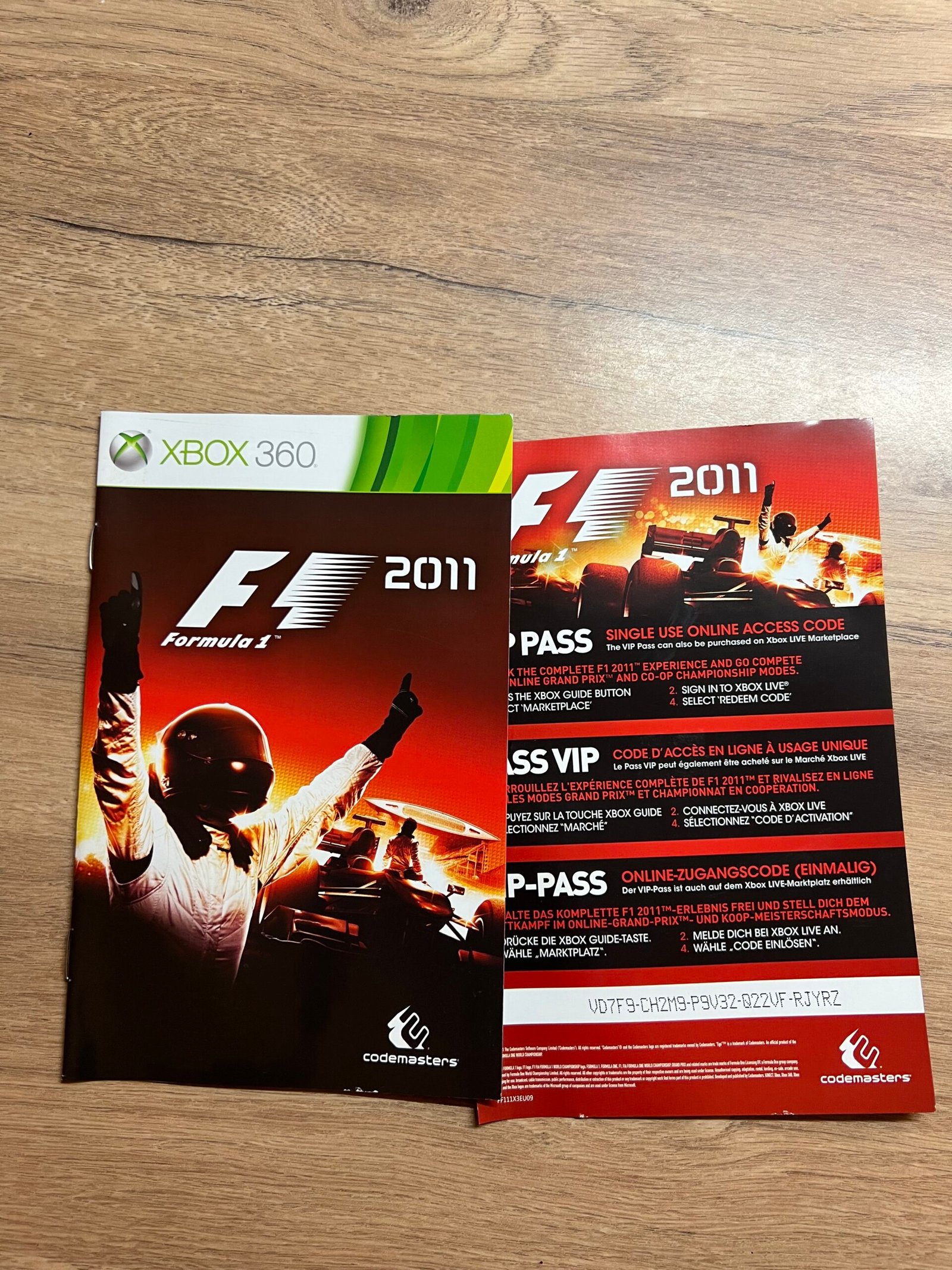 F1 2011 - xbox 360 - Bon état - Complet - Pal – Image 5
